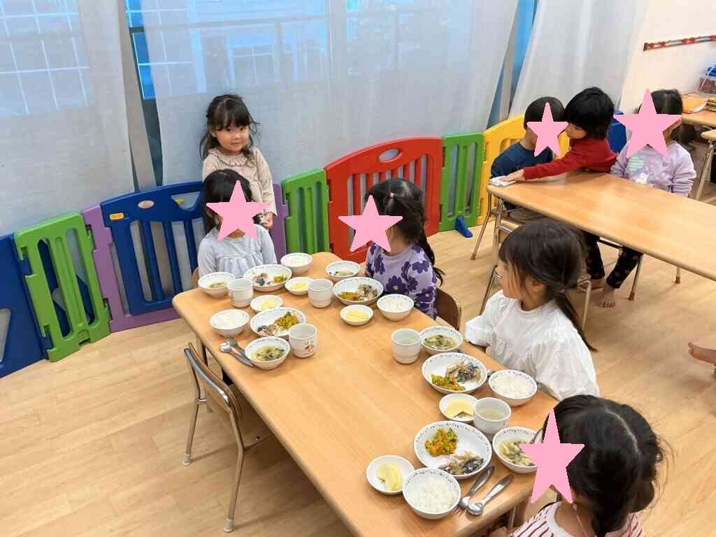 お当番活動開始☆りす組(3歳児)