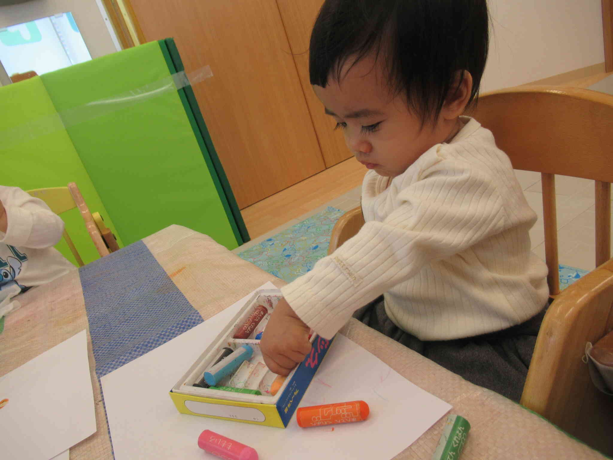 なんのいろにしようかな？