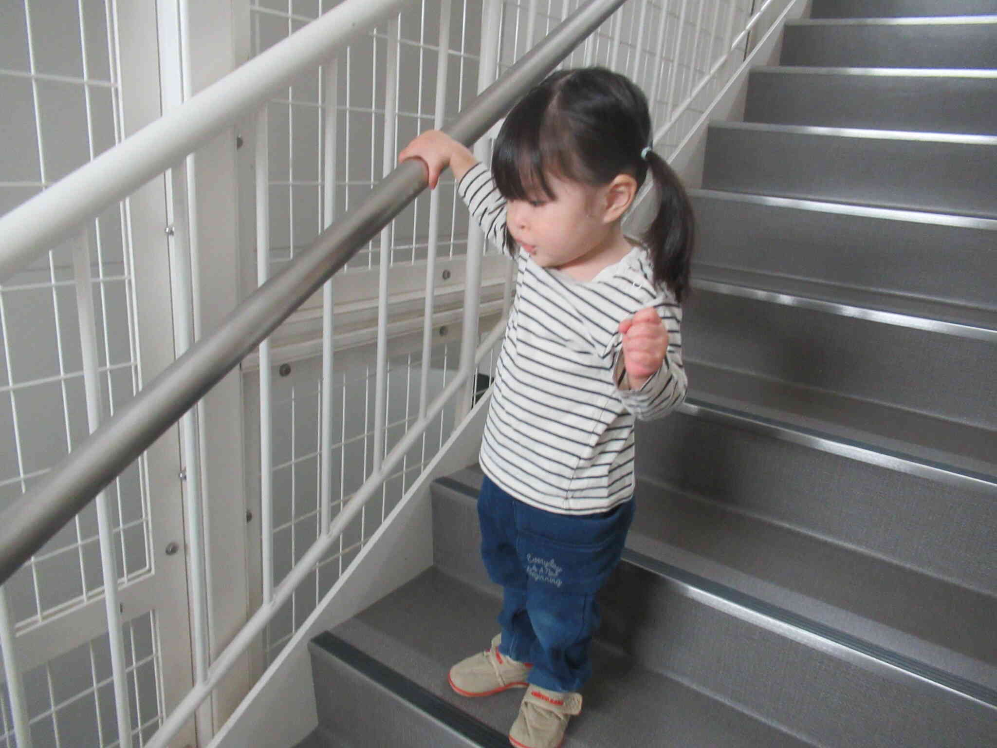 たっておりてみようかな！