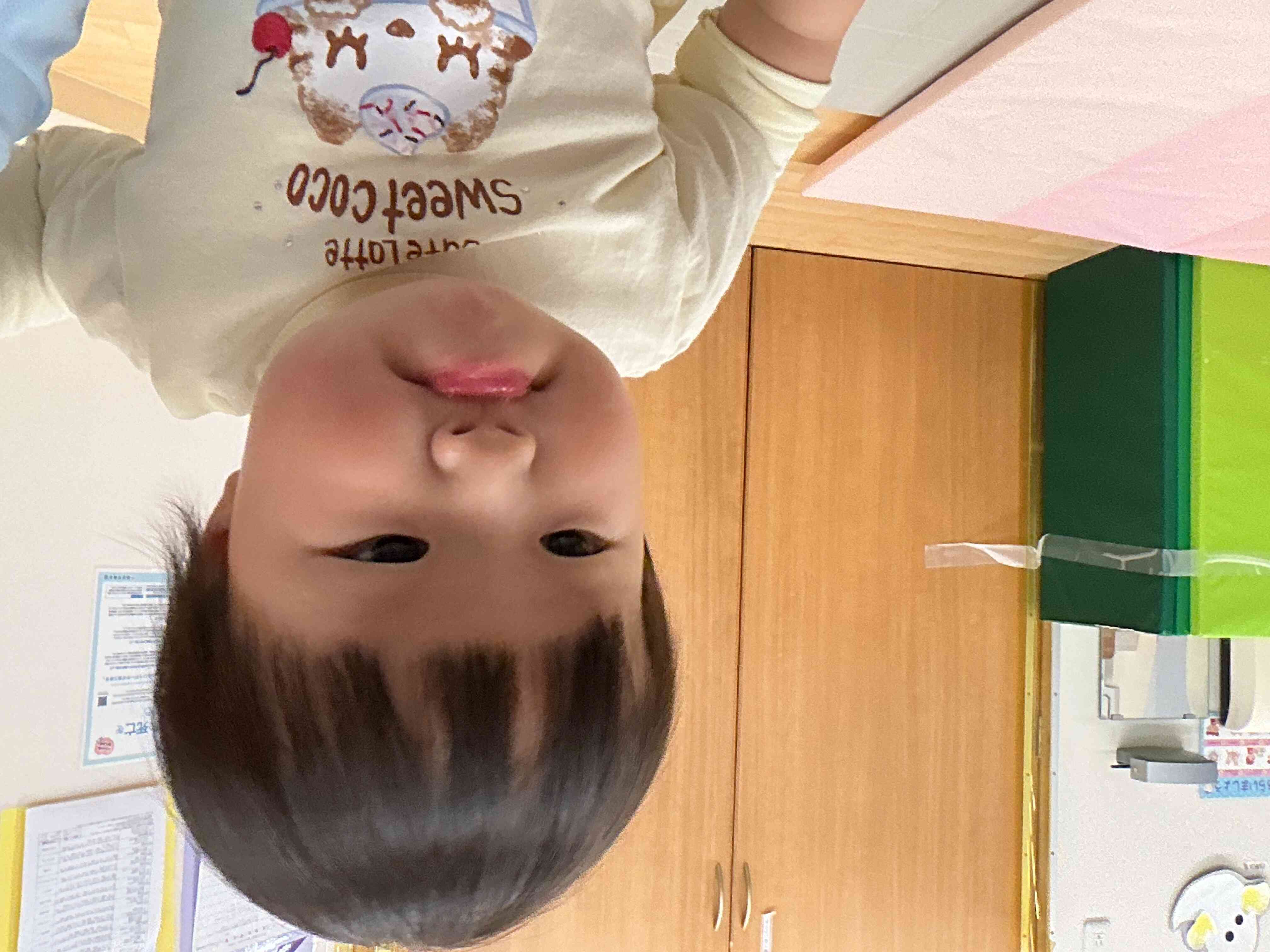 トンネルをくぐって得意気♪