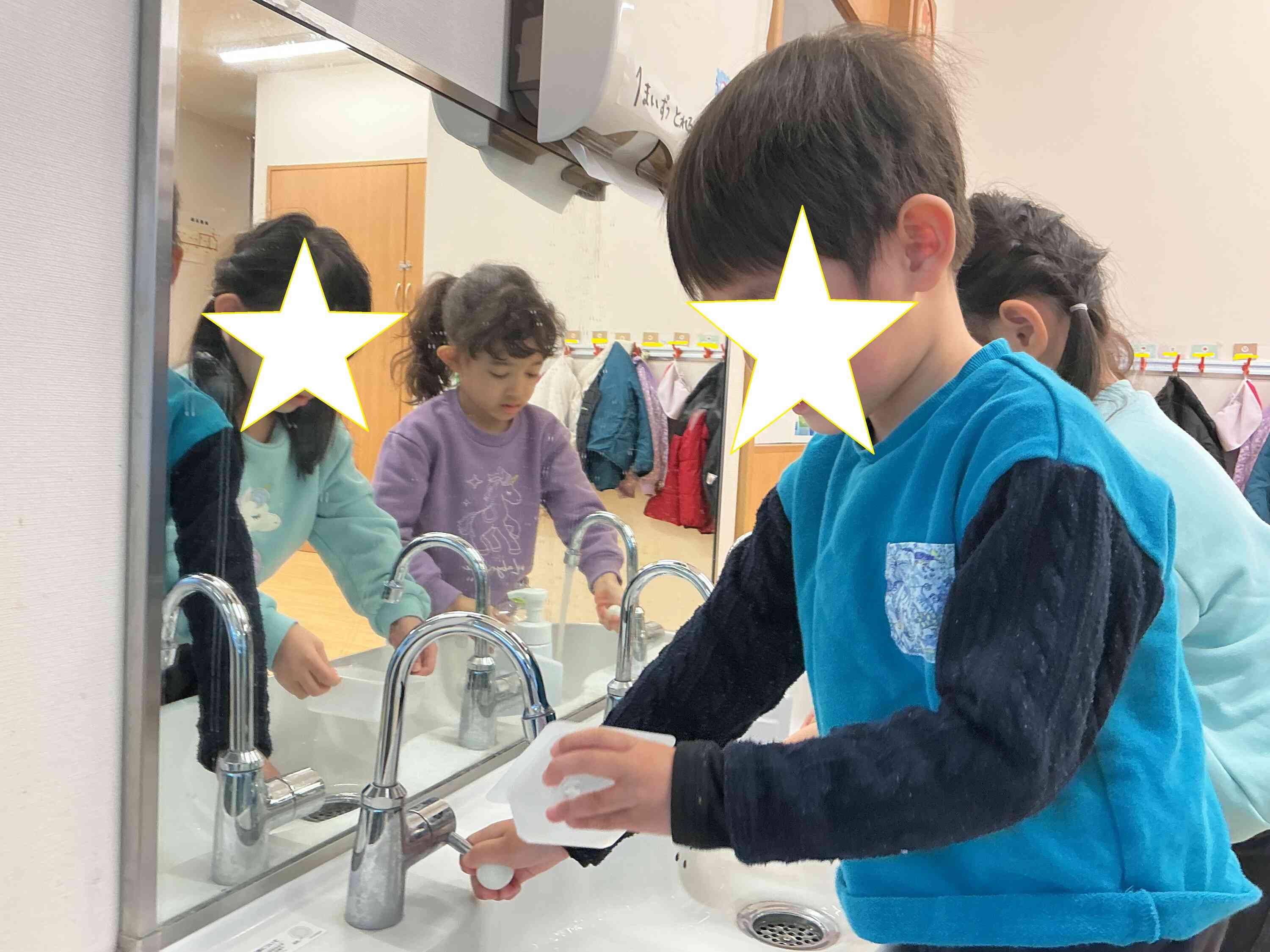 「少しにしてみよう」と調節していました!