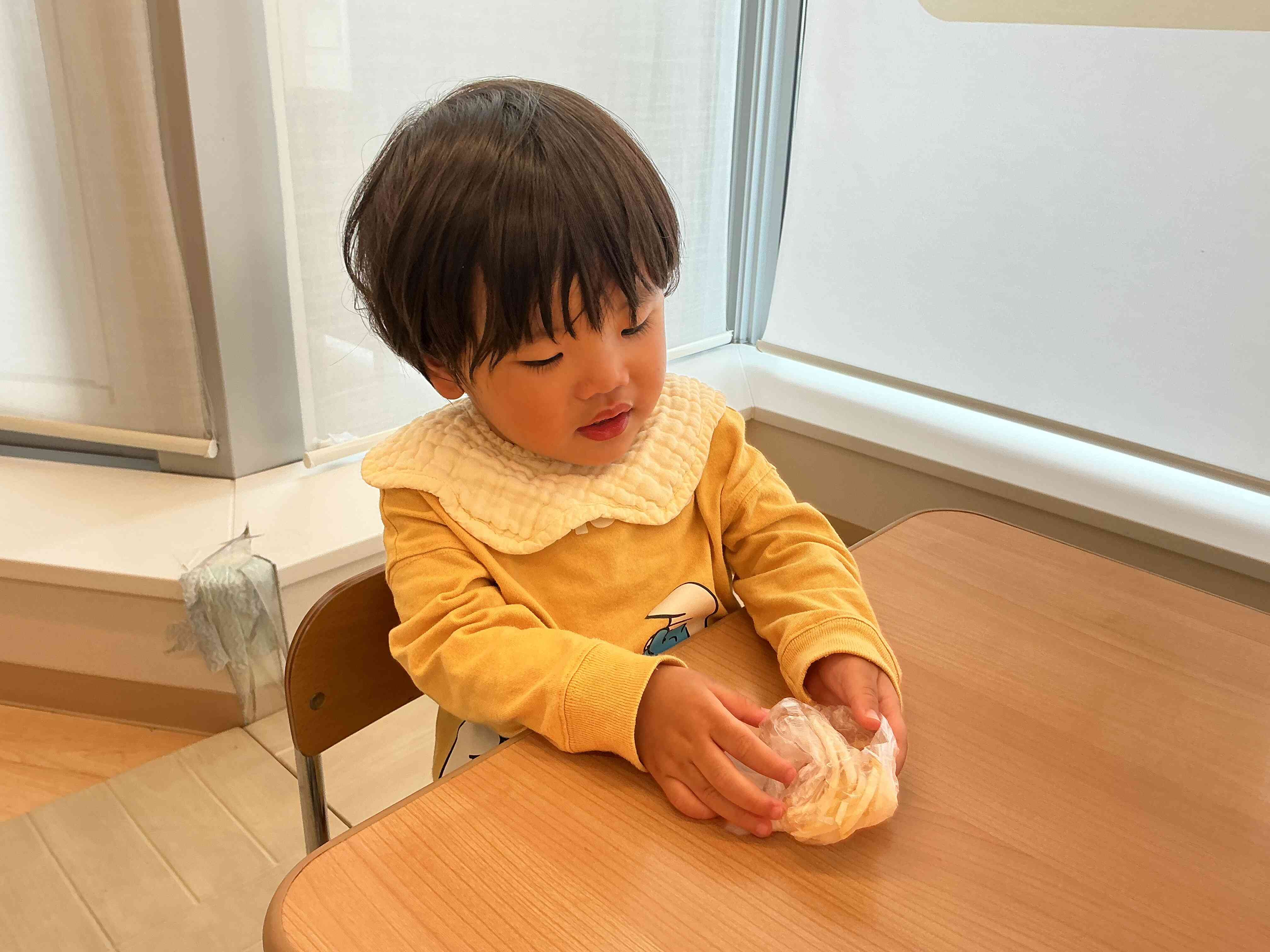 もやしをさわったよ！