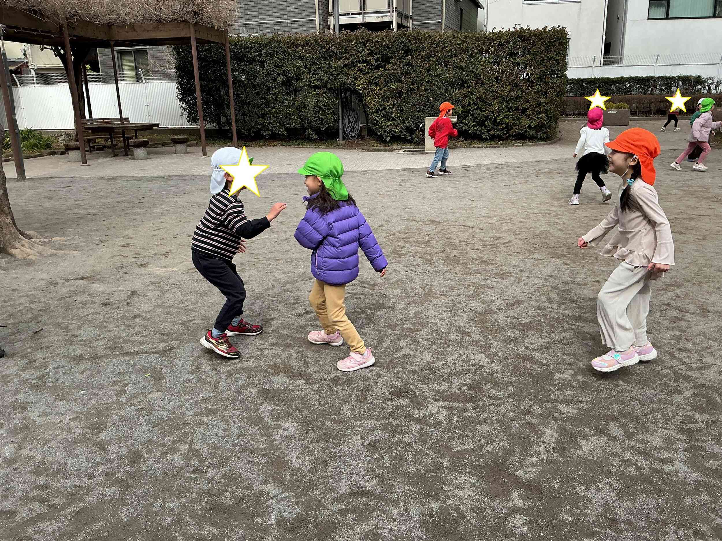 元気な風の子たち♪
