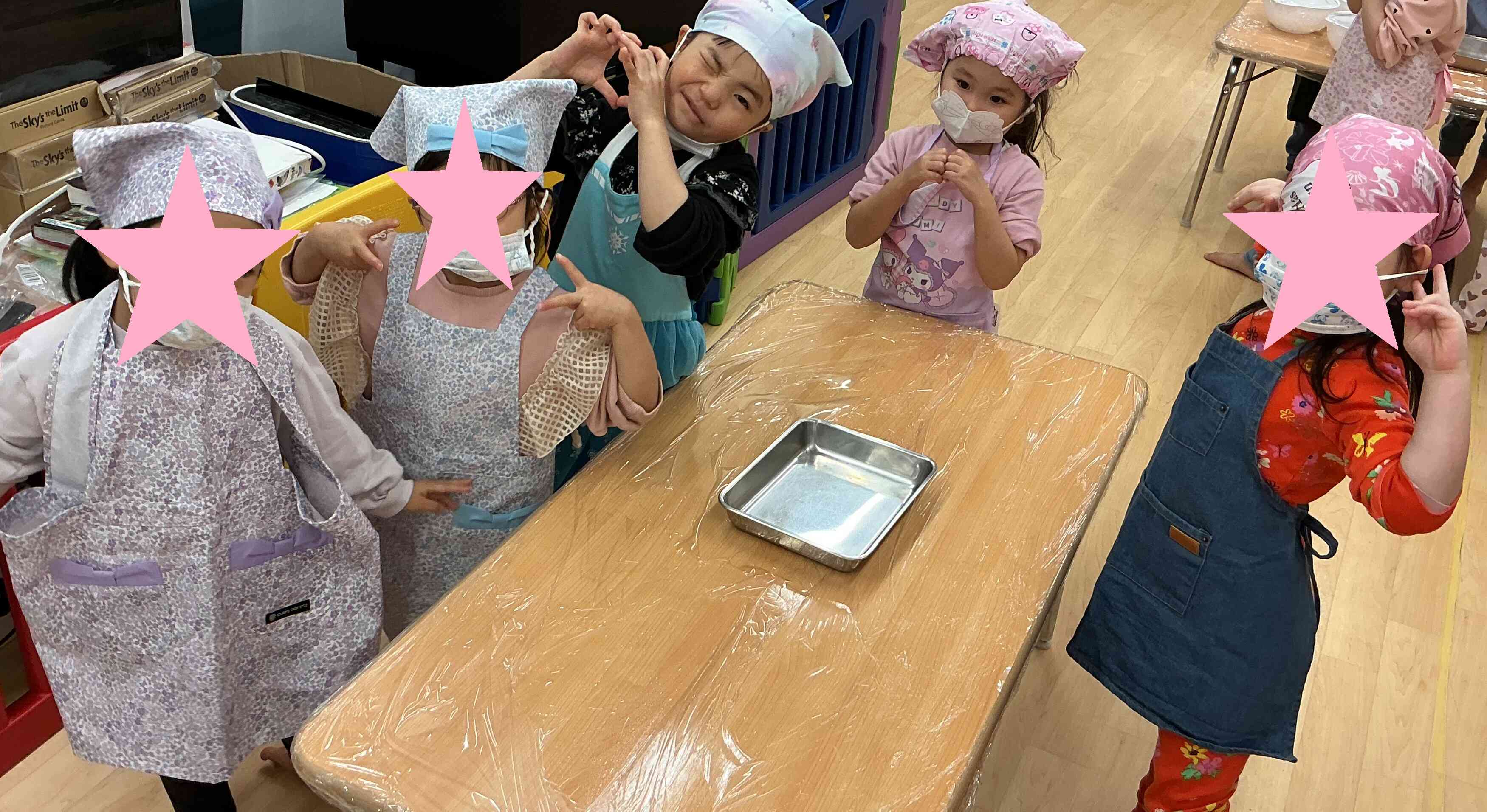 準備バッチリなりす組さん（3歳児）♪