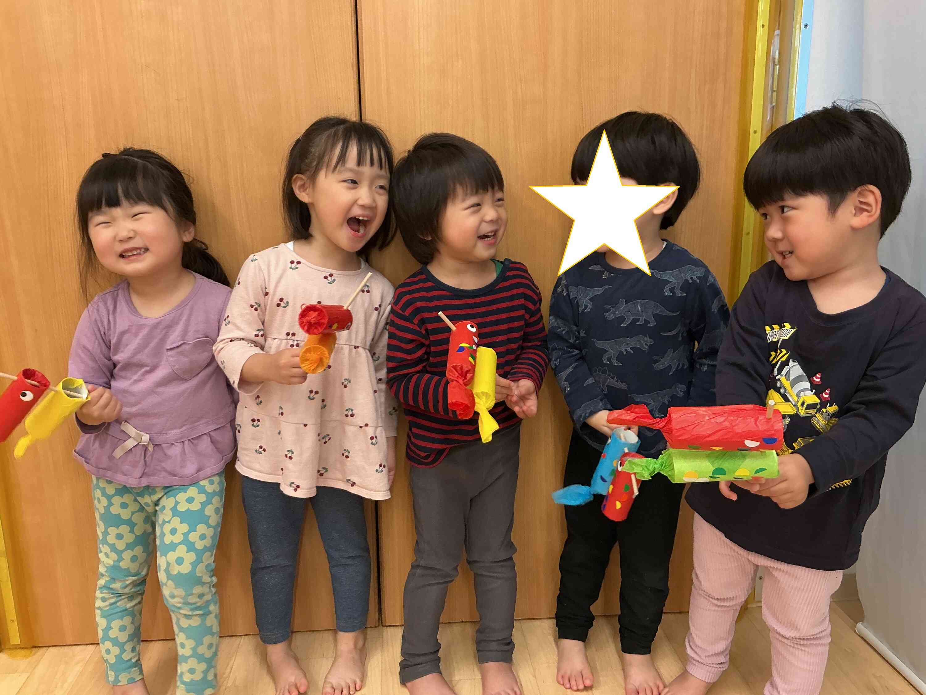 こいのぼりを作ったよ！