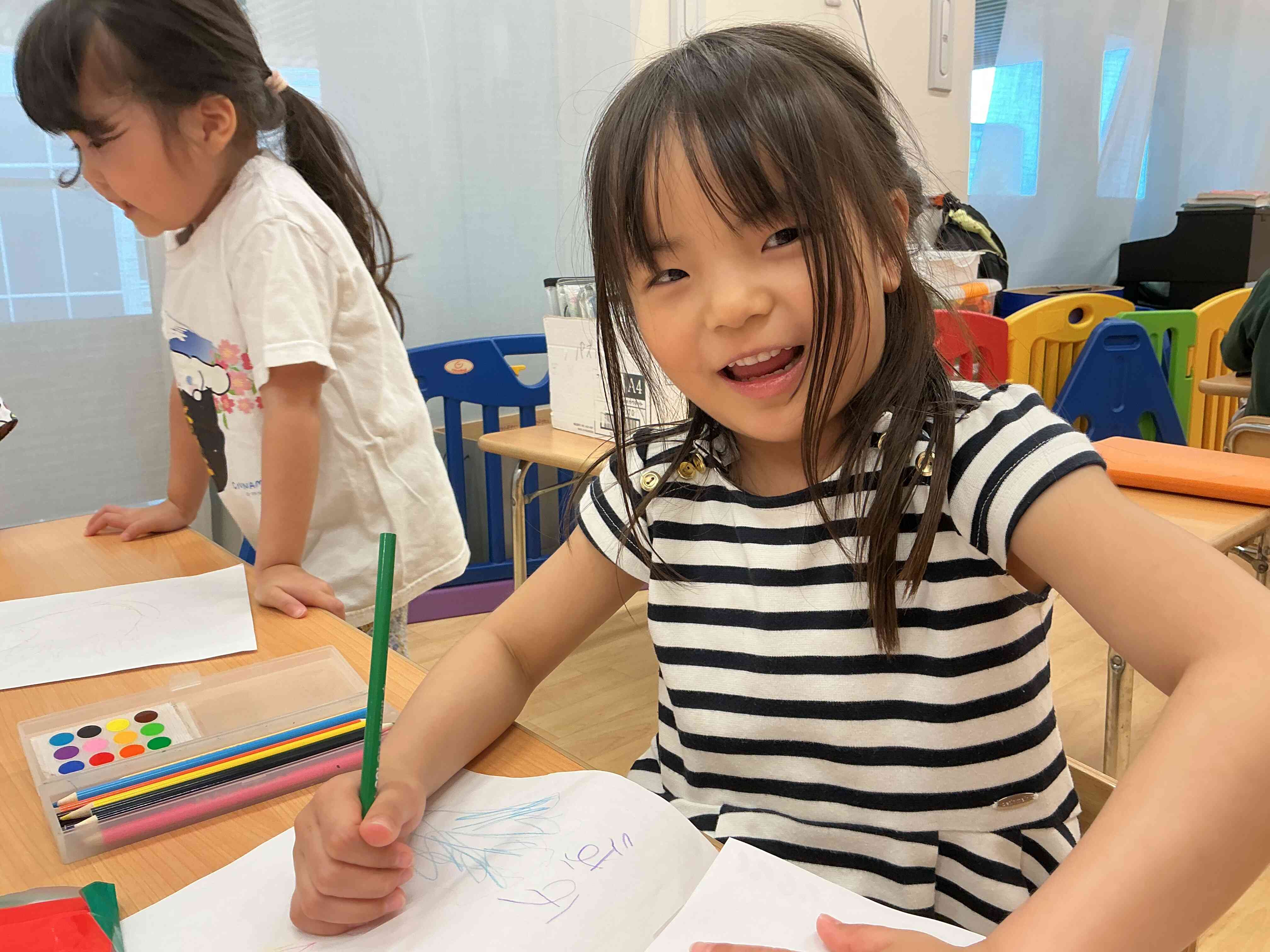 新しいぱんだ組さん「よろしくね！」（４歳児）