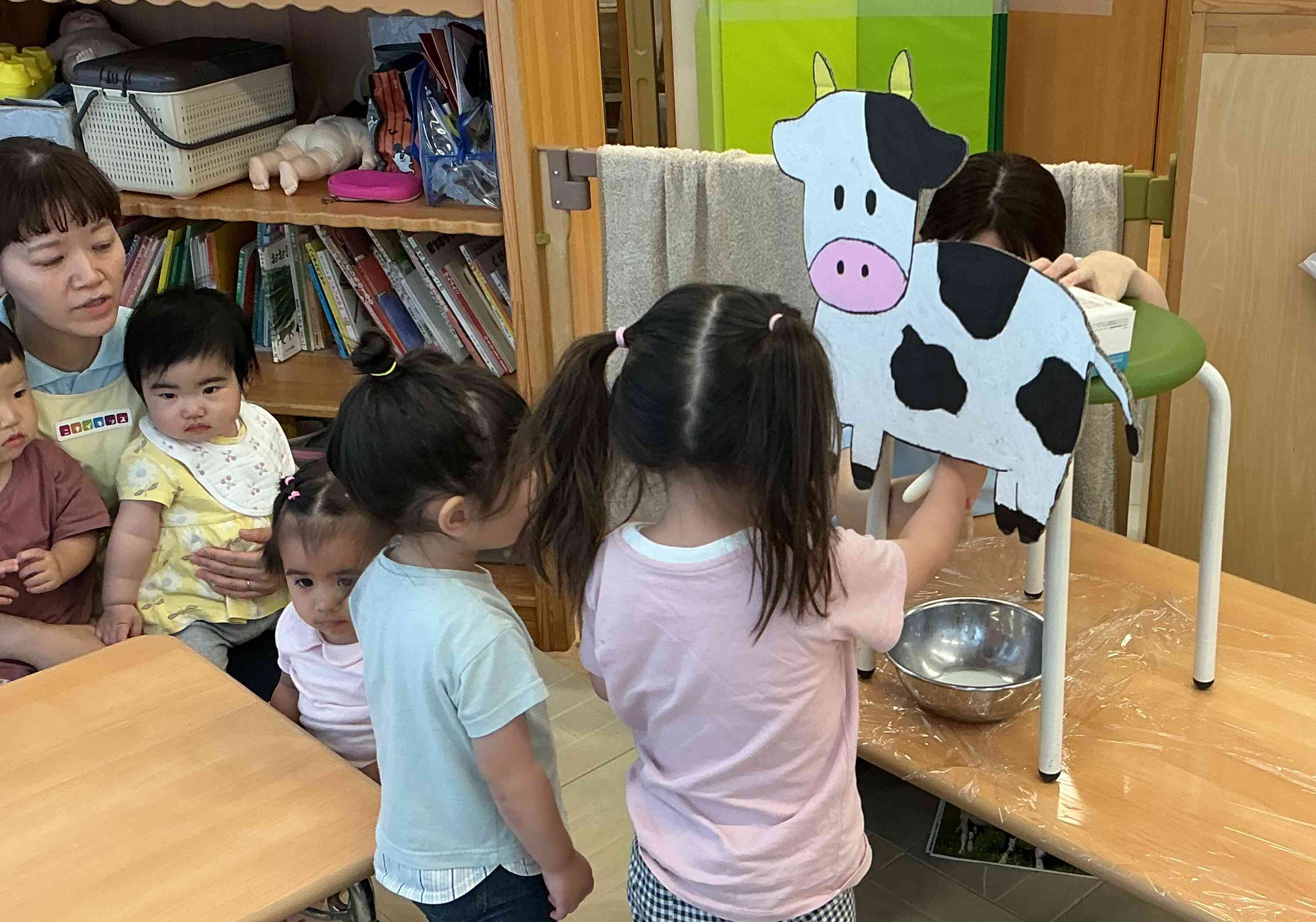 1～2歳児のお友だちも挑戦！