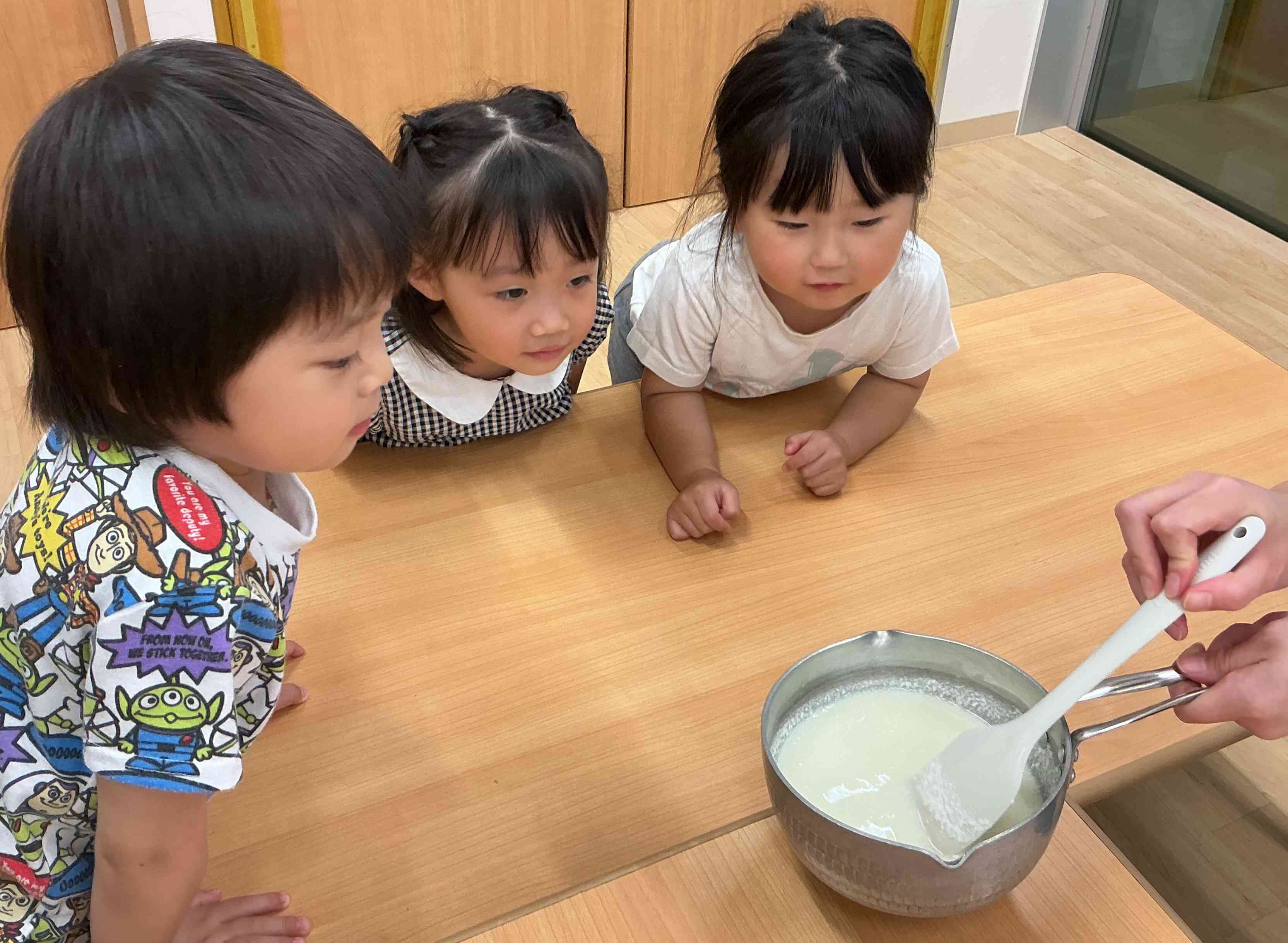 牛乳の変身！