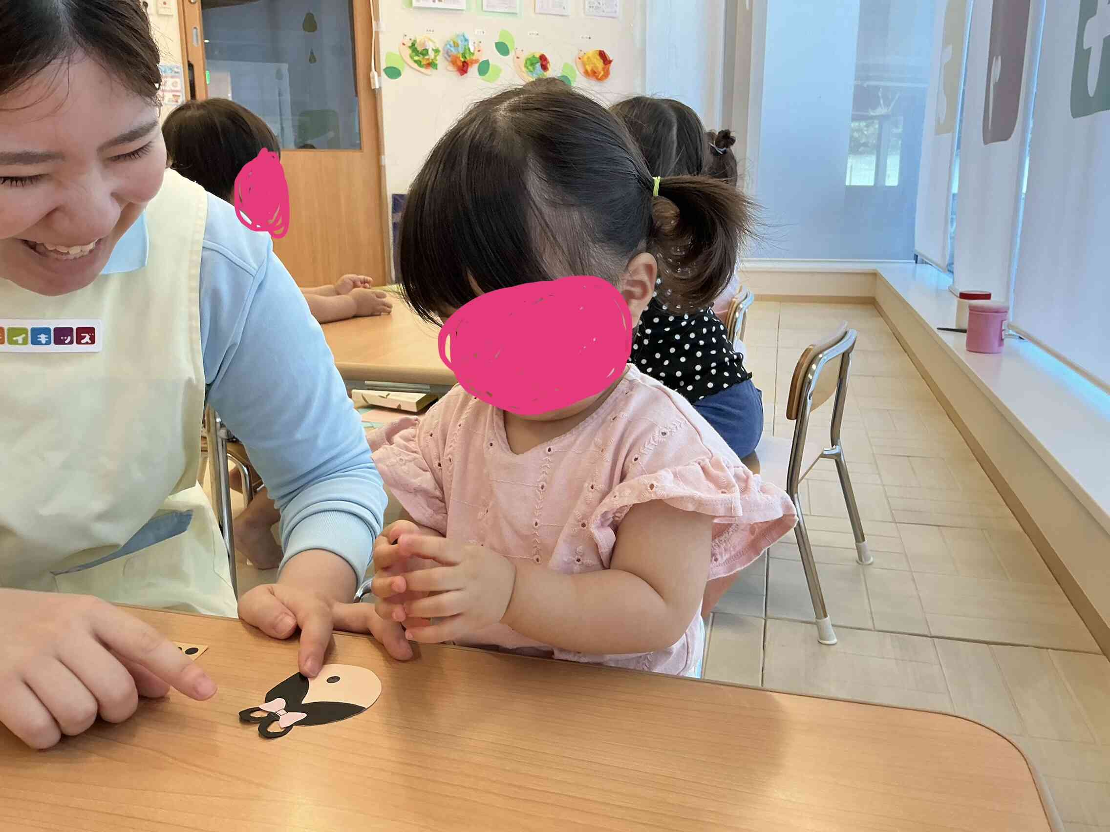 シールぺったん！！