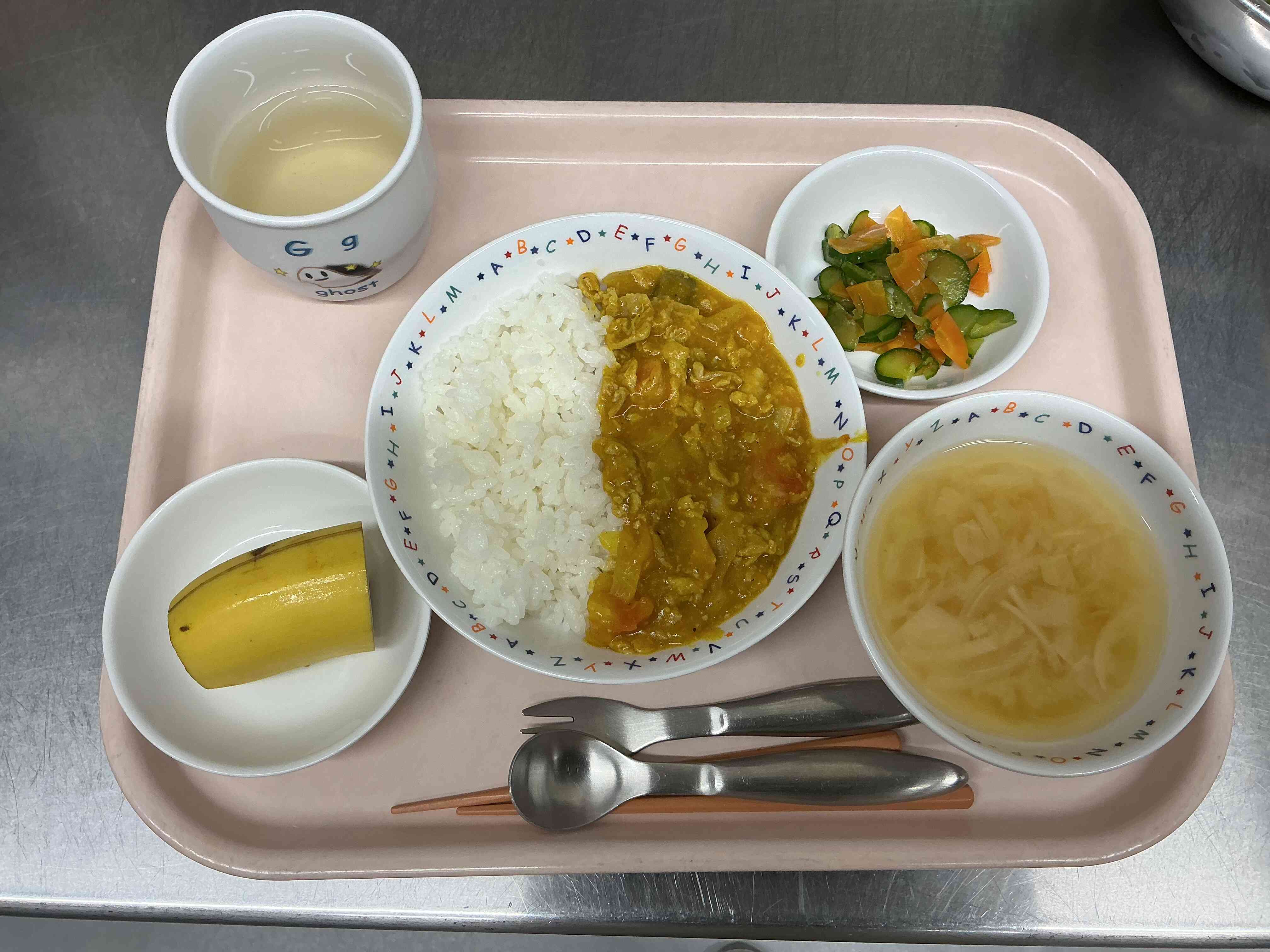 7/25(土)の給食の様子