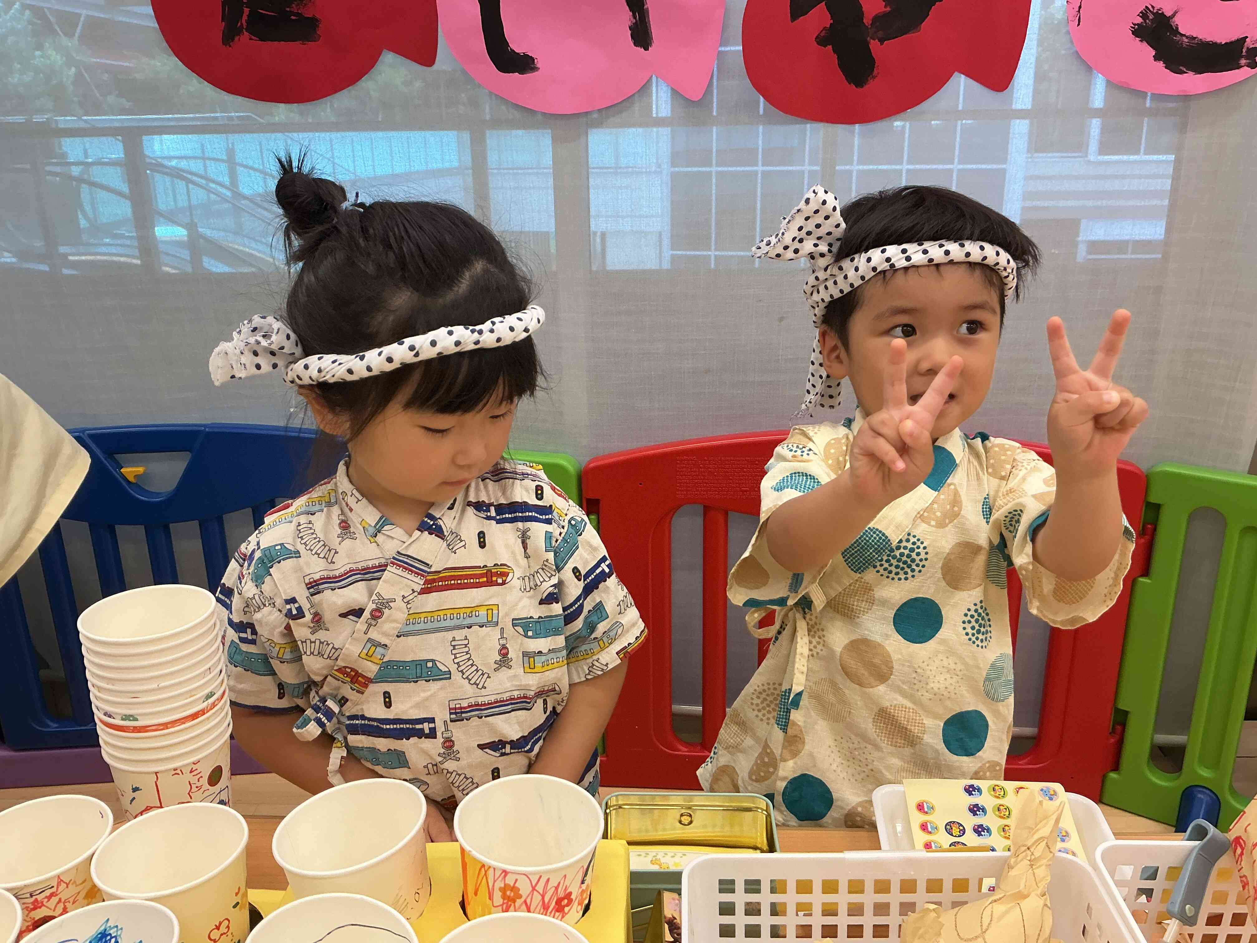 夏祭り当日!