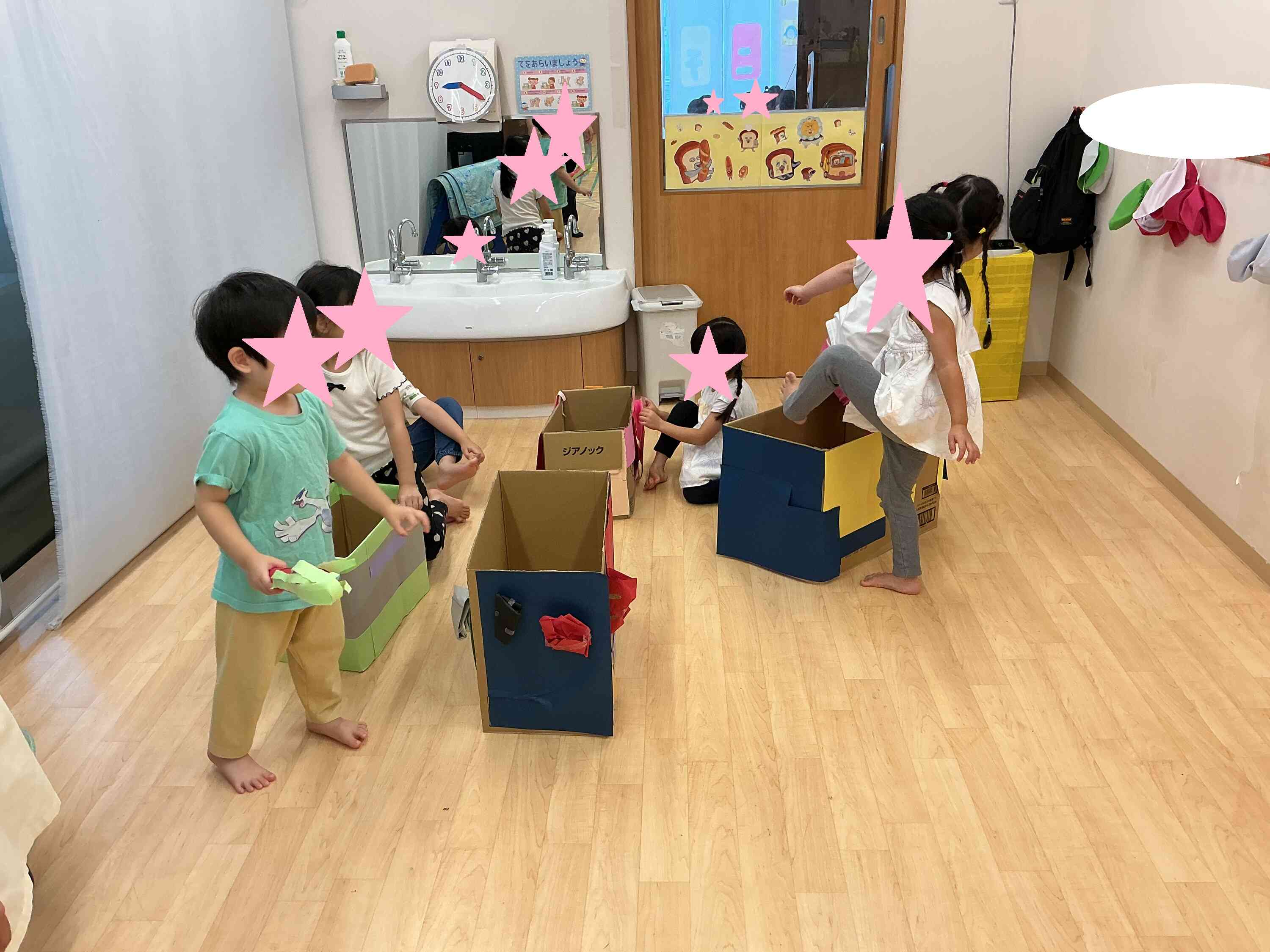 電車ごっこ☆幼児クラス（3歳児～5歳児）