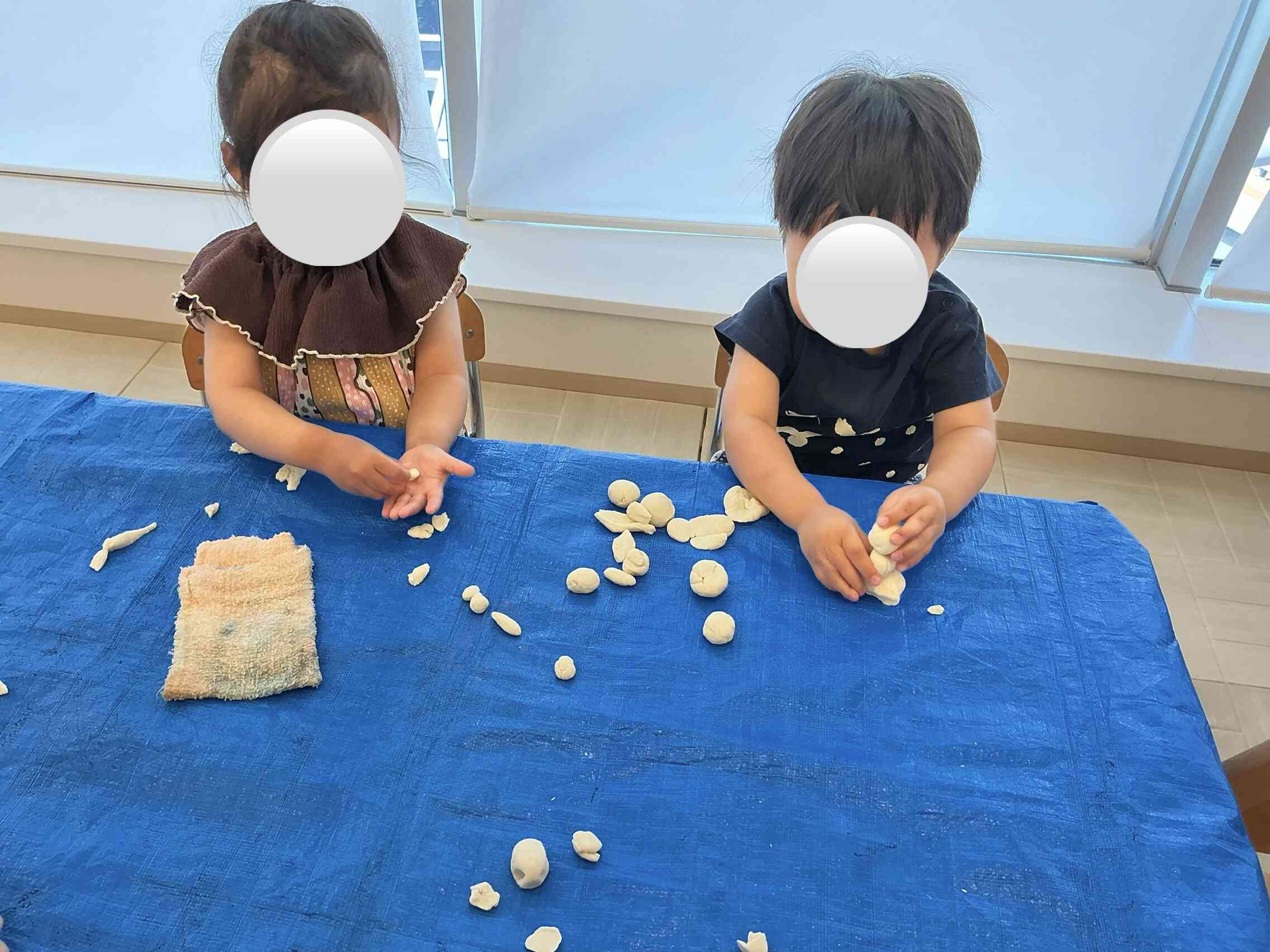 お団子上手くできたよ!たくさんできた!