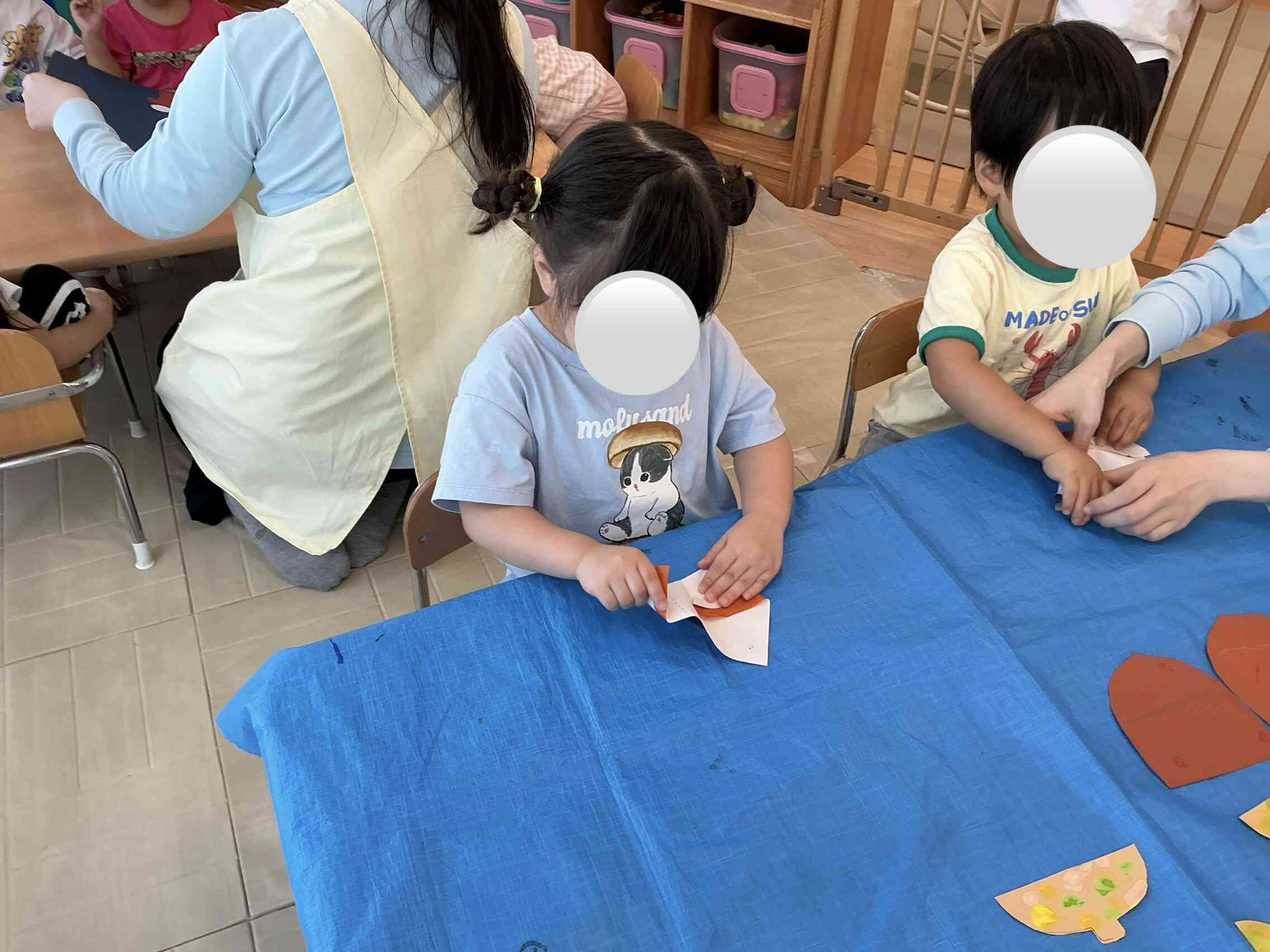 折り紙に挑戦！