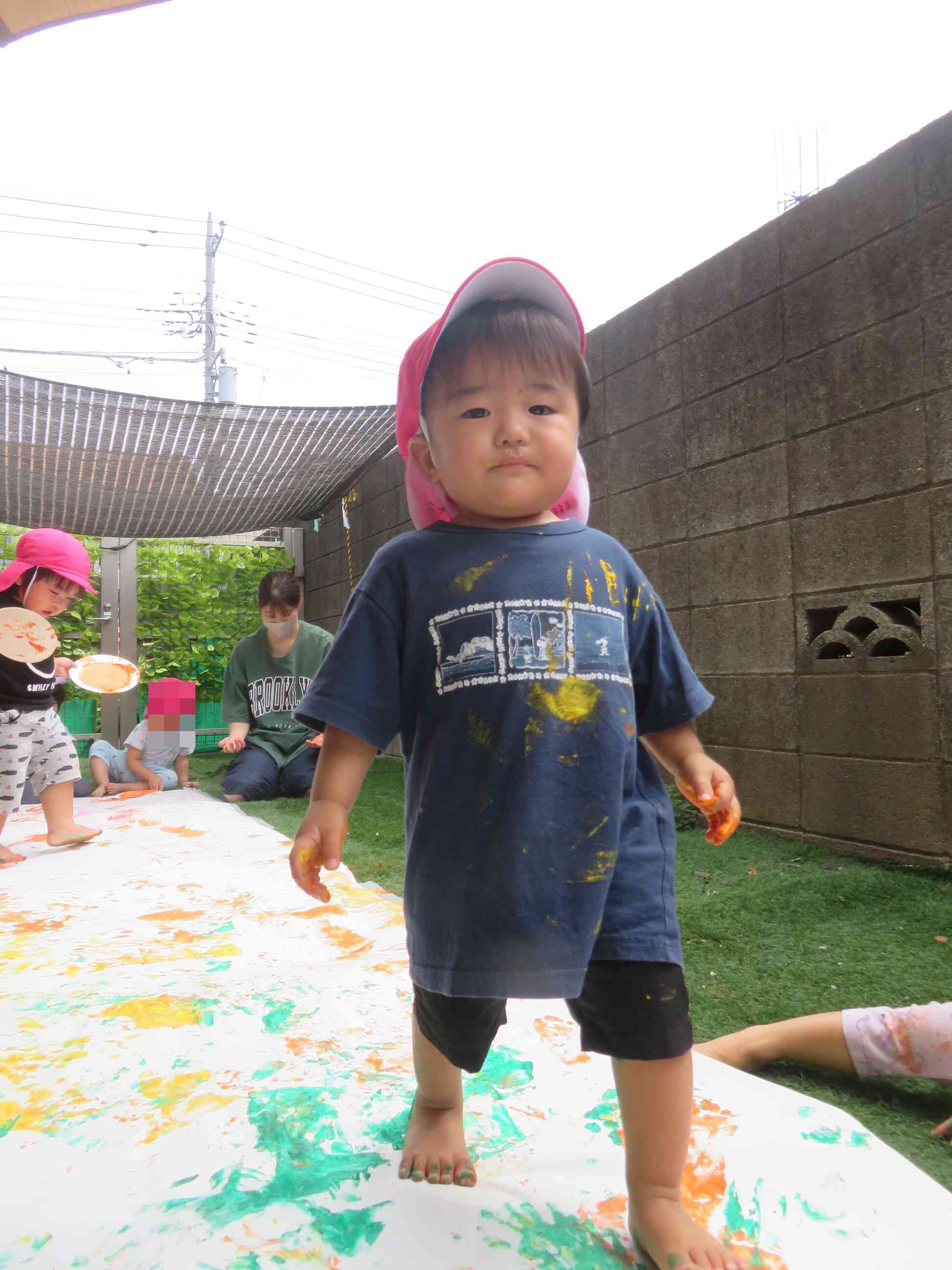 足形もアートに