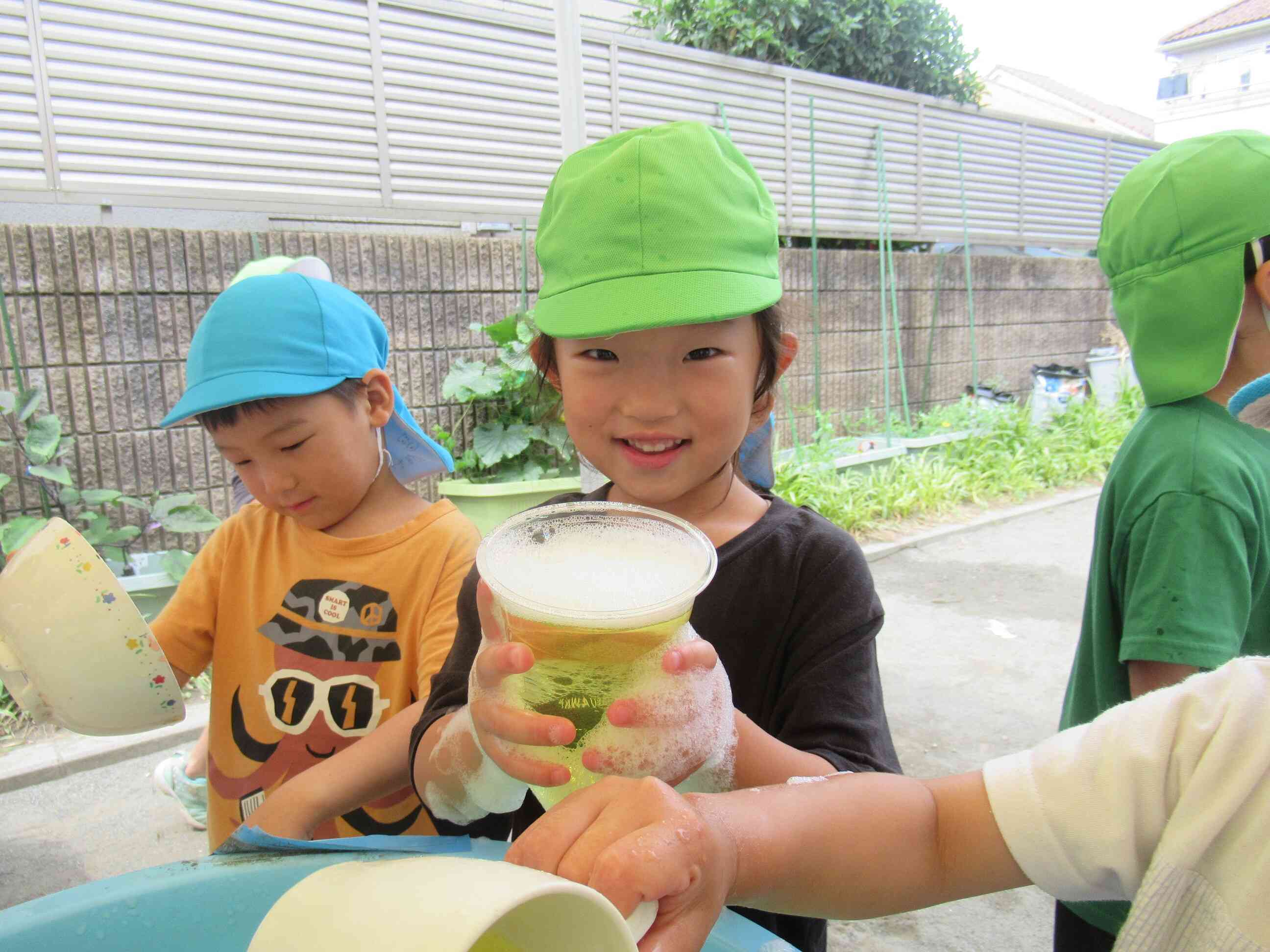 泡遊び （４歳児・５歳児）
