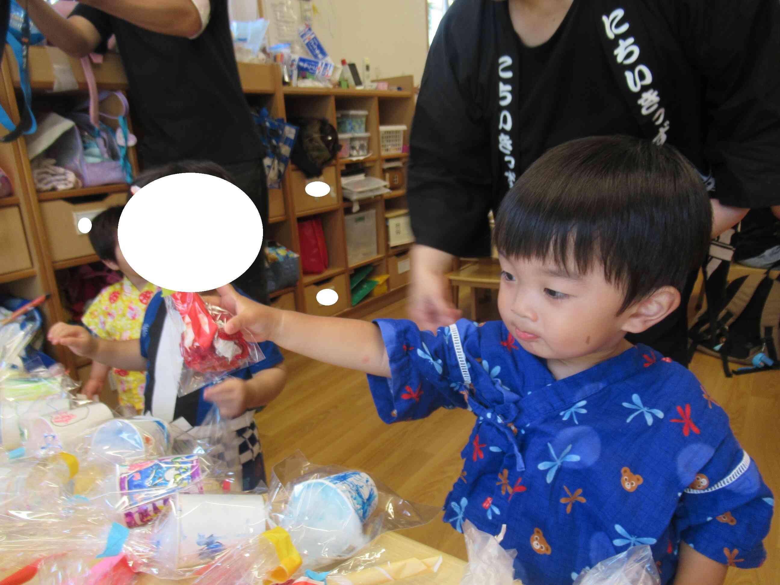 １歳児　夏祭り