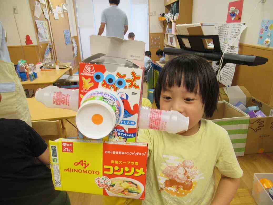 できたよ！こわい？かわいい？