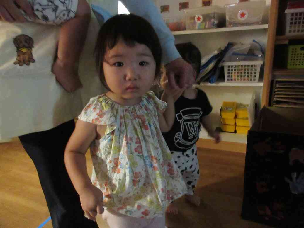  乳児クラスのお友達も遊びに来てくれました！