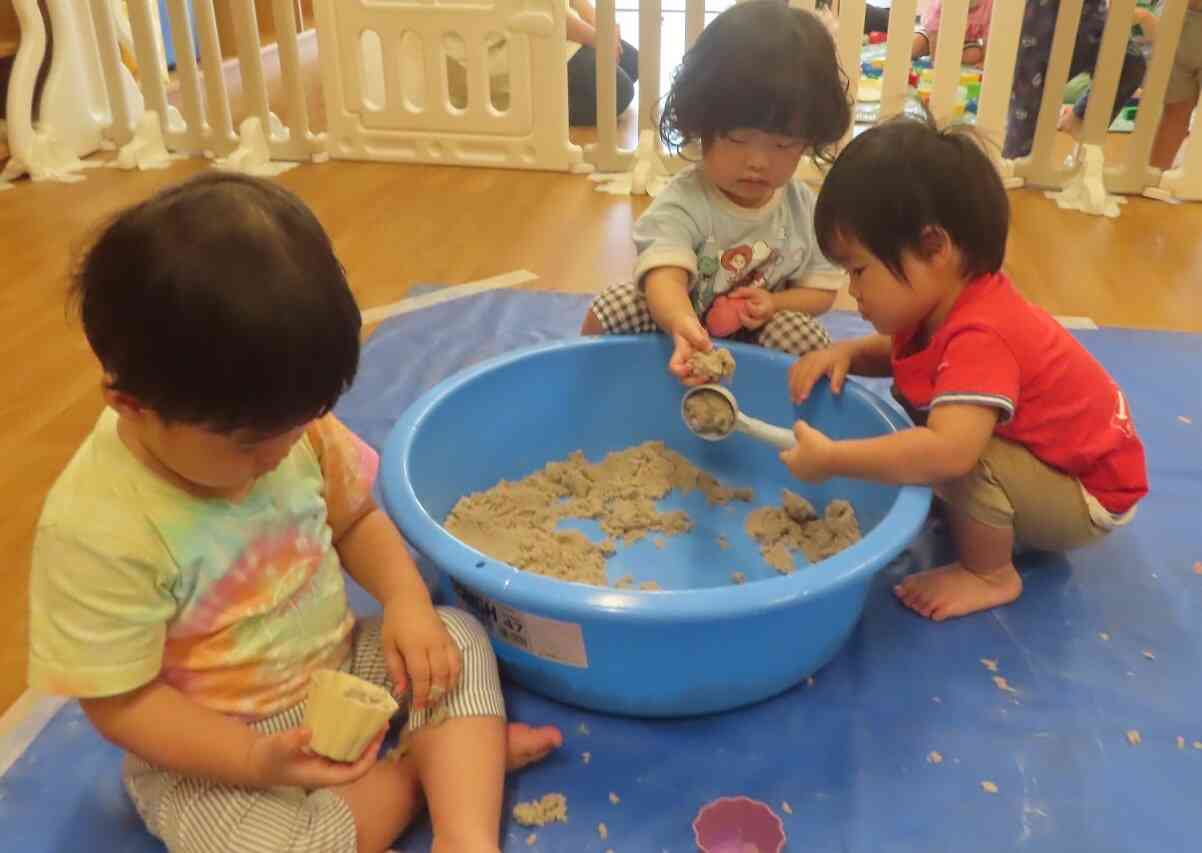 一歳クラス　室内遊び