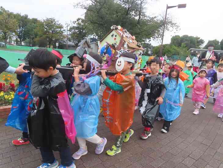 ハロウィンおみこし