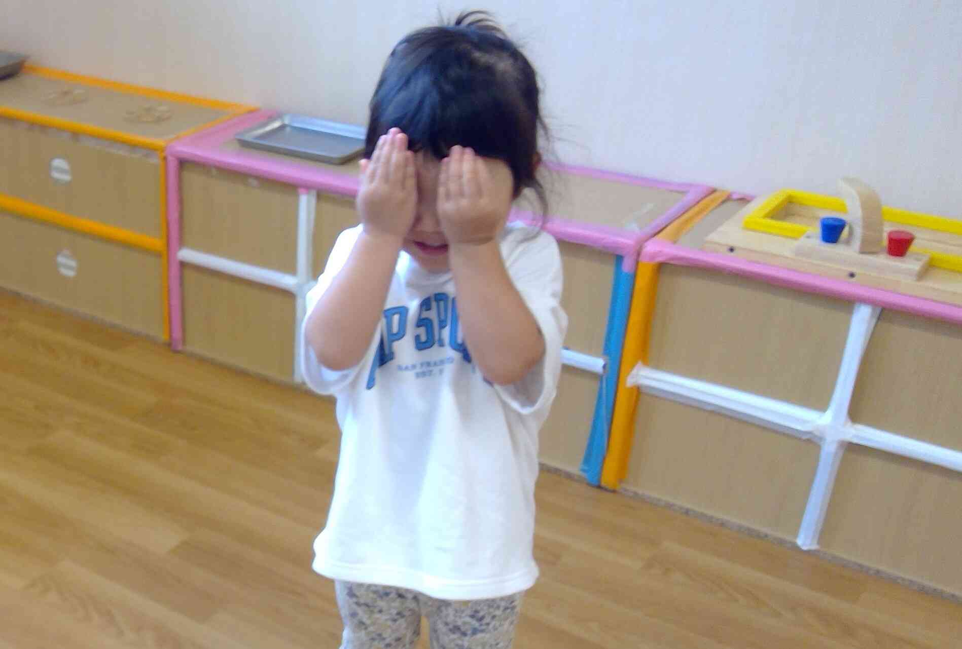 ピーカーブー♪