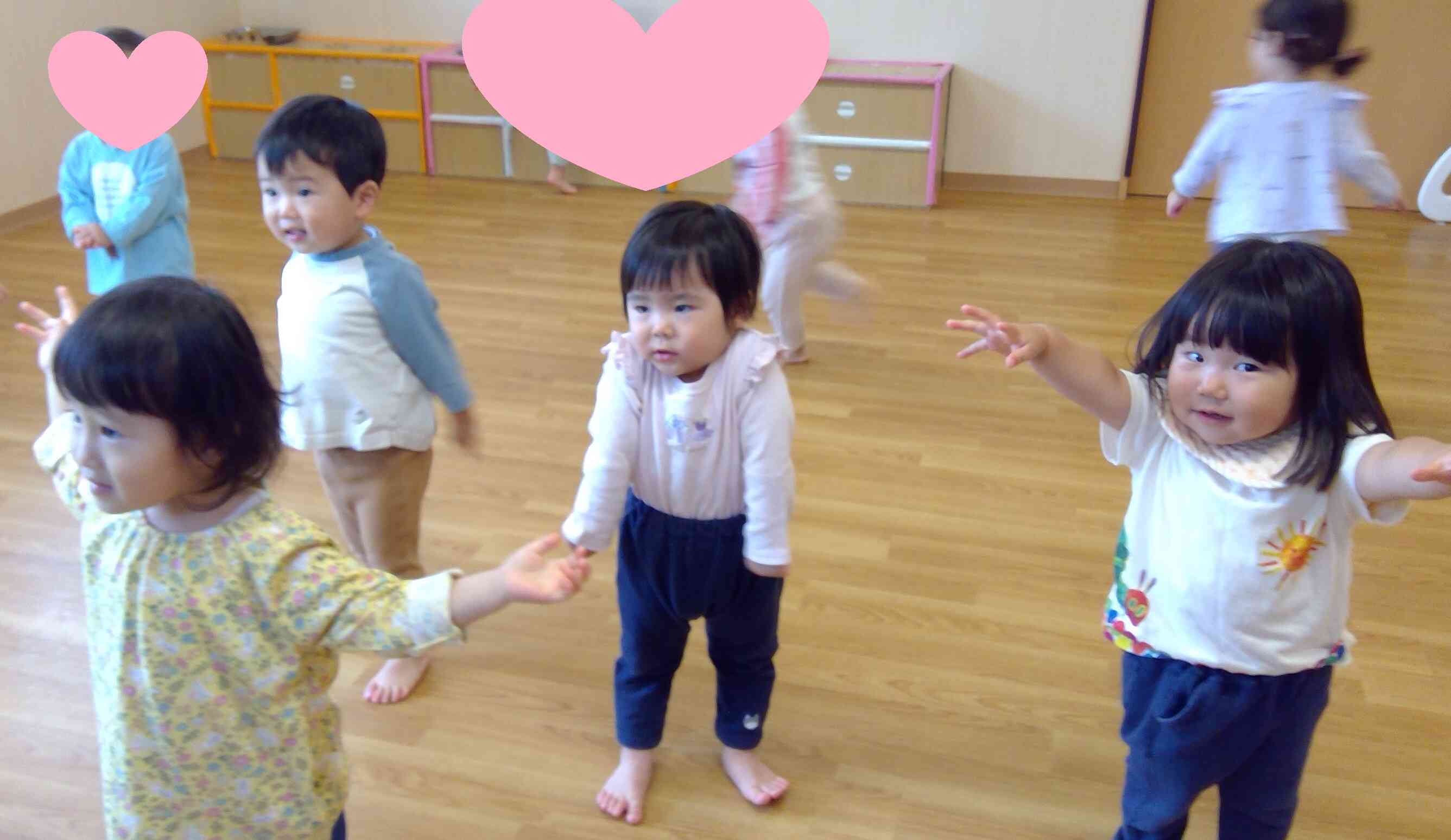 みんなと一緒に♪