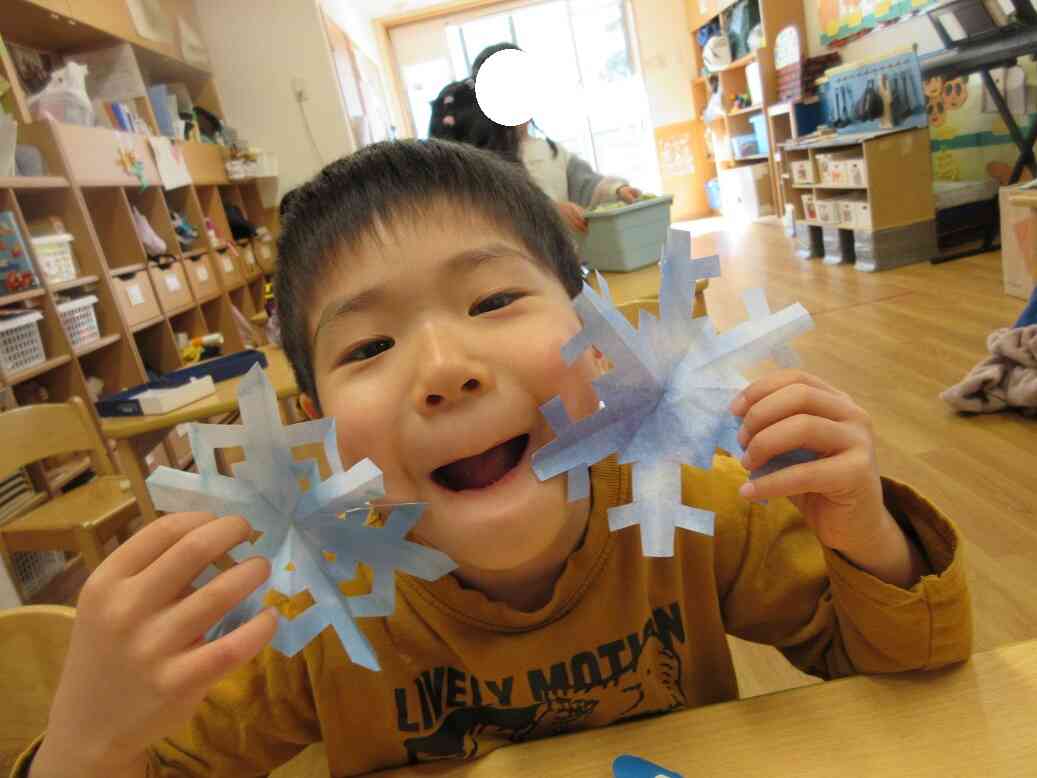 雪の結晶（４歳児）