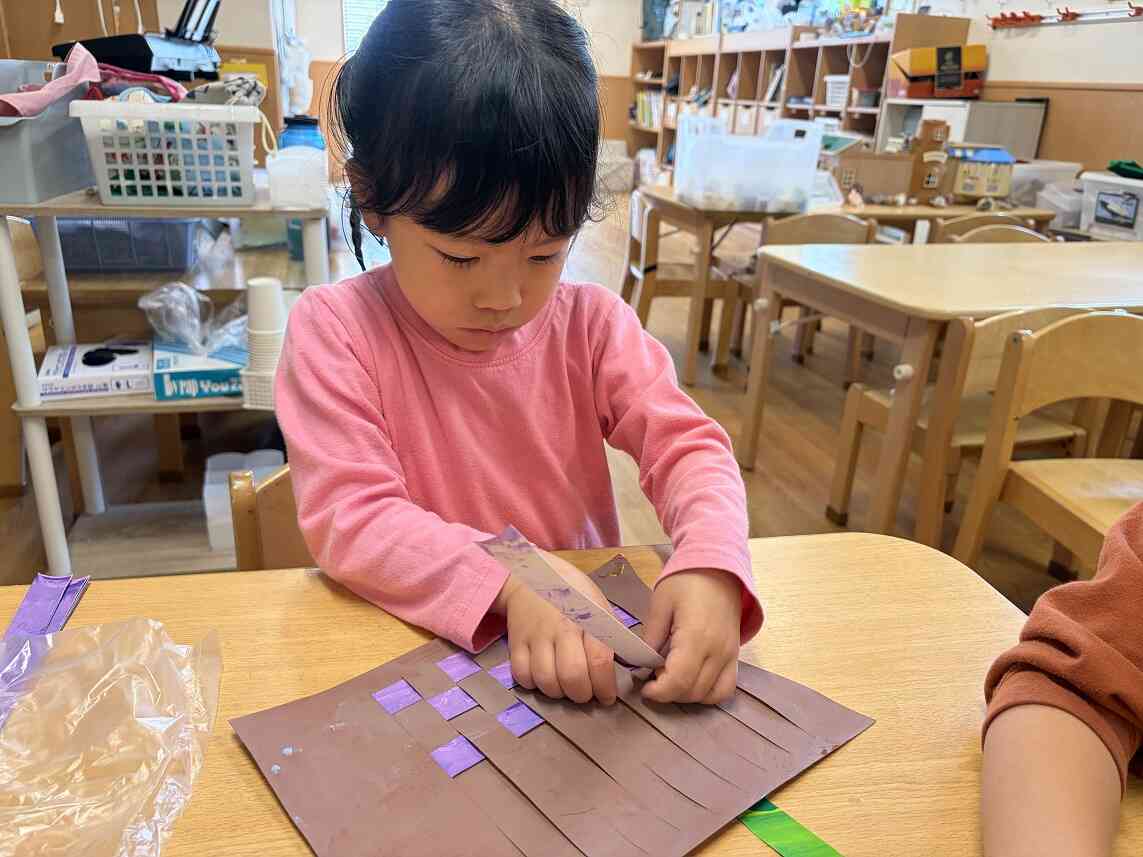 こいのぼり製作（５歳児クラス）