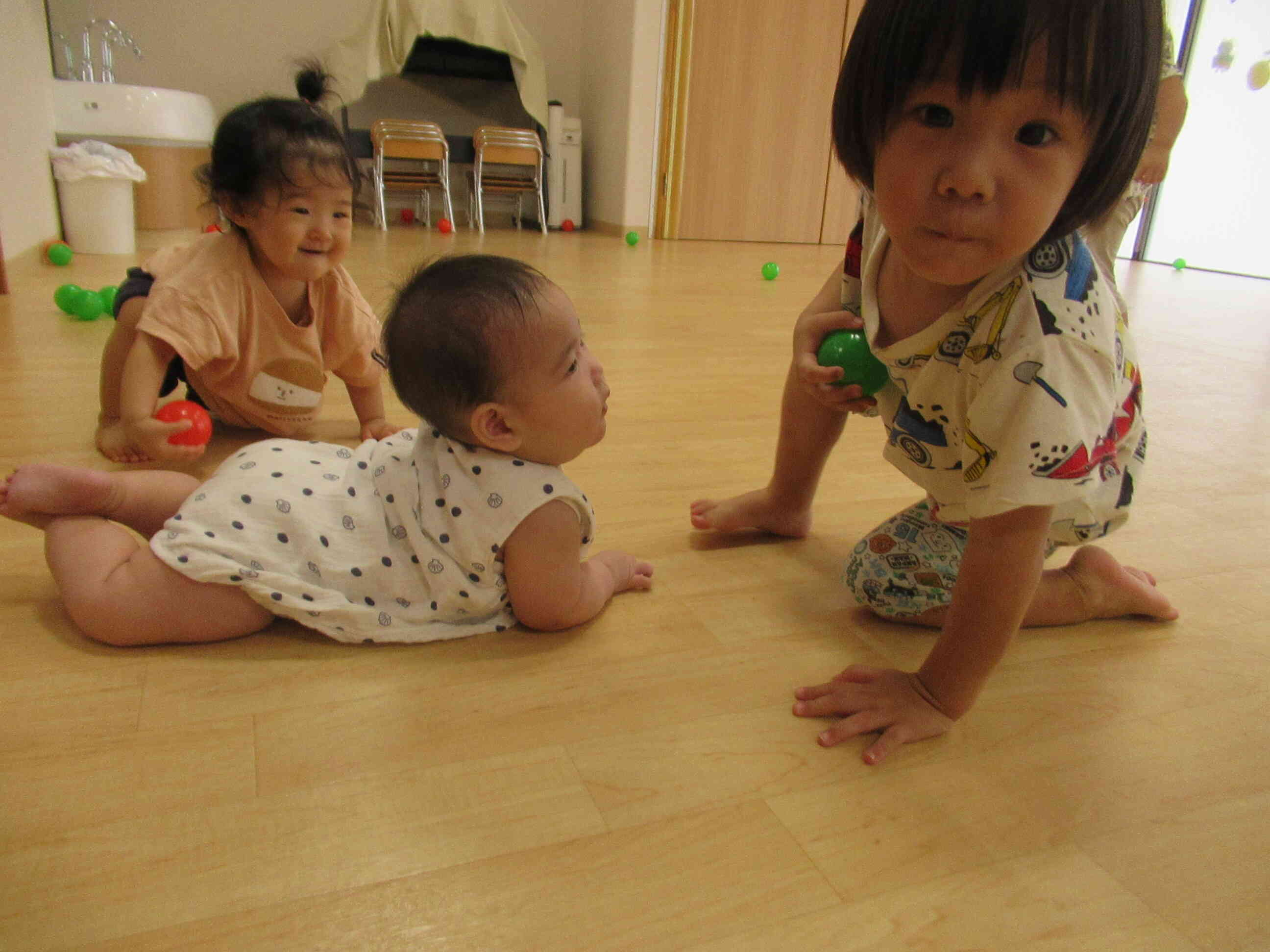 優しい気持ちも育っています・・・