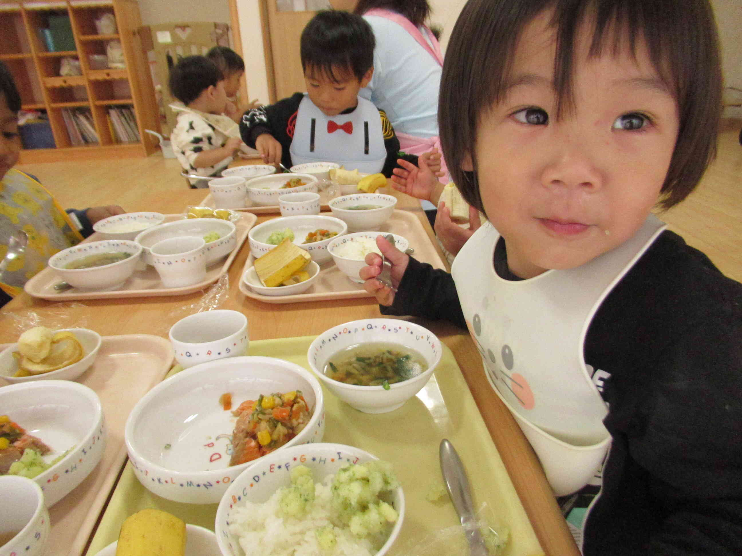 今日のメニューは何かな？