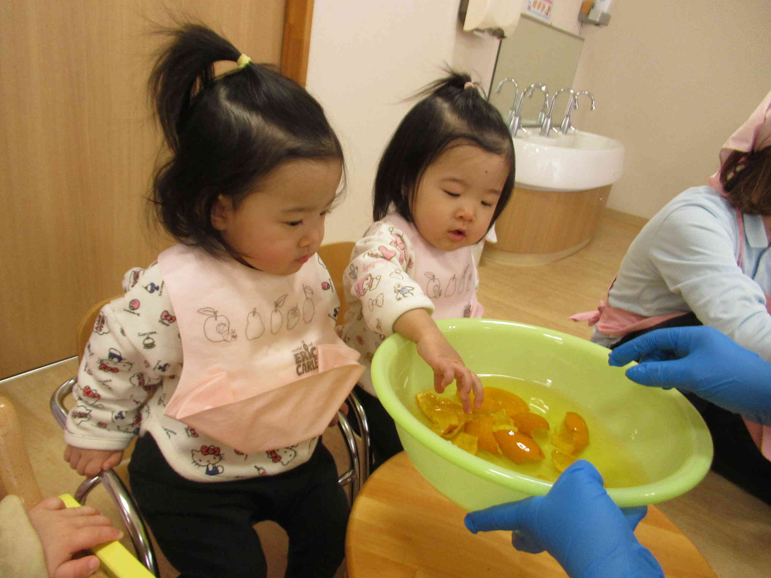 みかんのいいにおいを体験しよう！