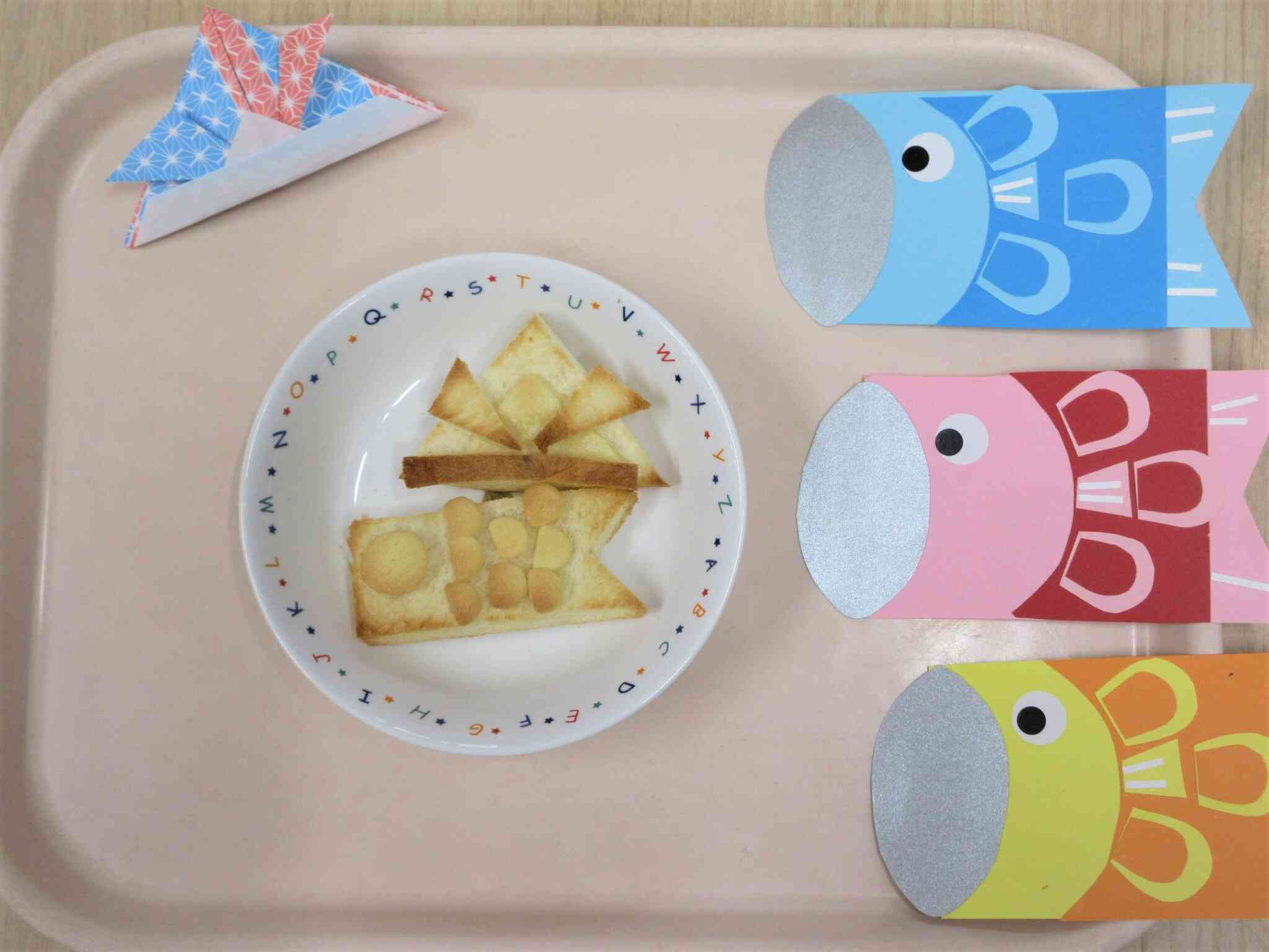 こどもの日のメロンパントースト