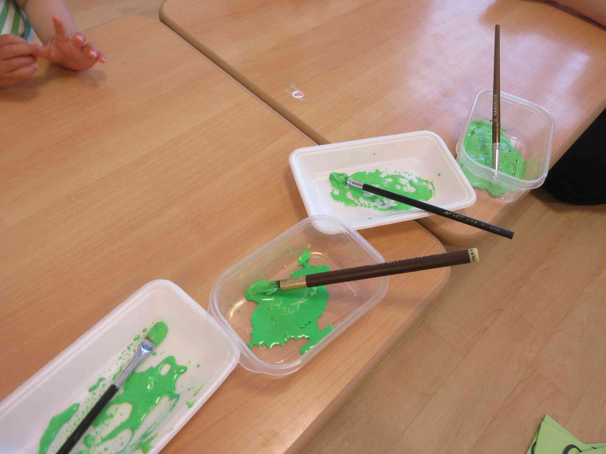 わあ‼絵の具‼