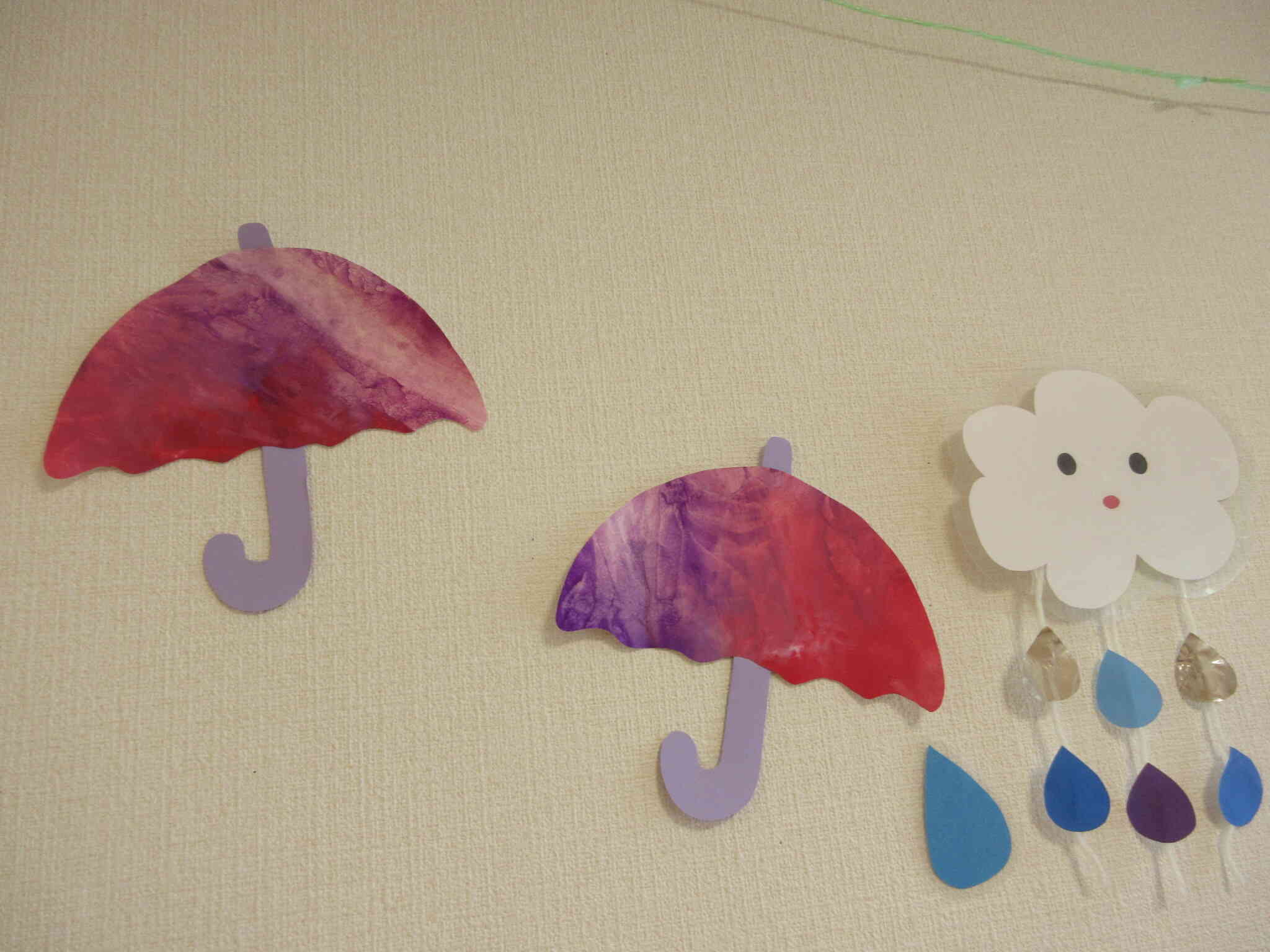 かわいい傘になったよ～１歳児～