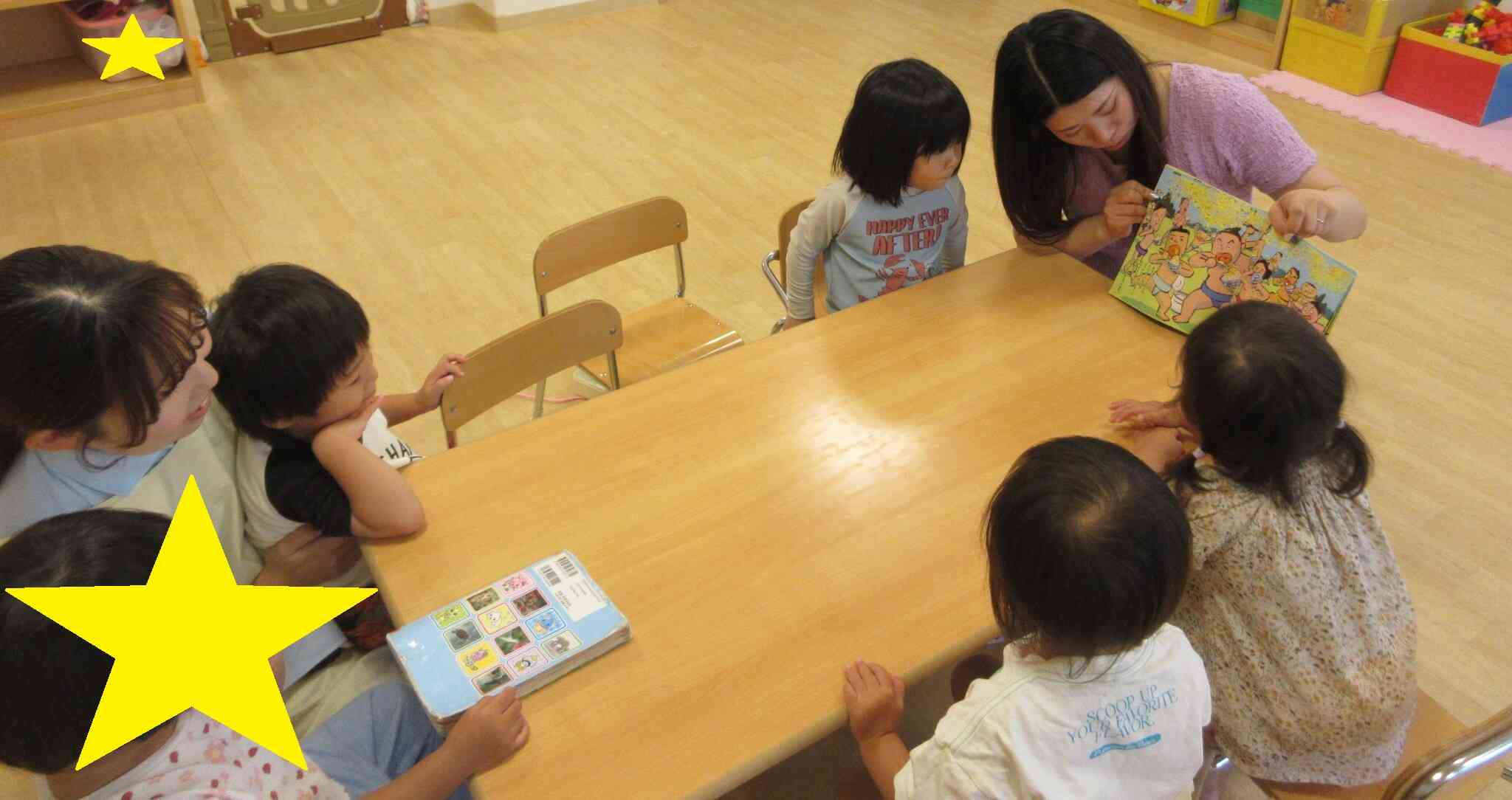ママ先生に大好きな絵本を読んでもらったよ