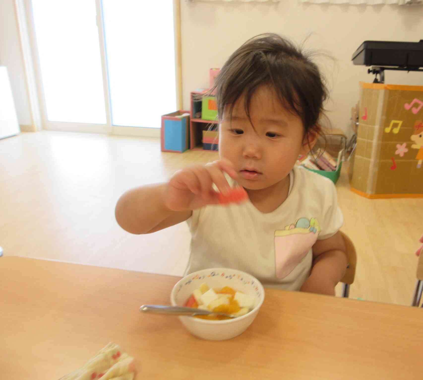 今日すいか割りしたすいかだね！