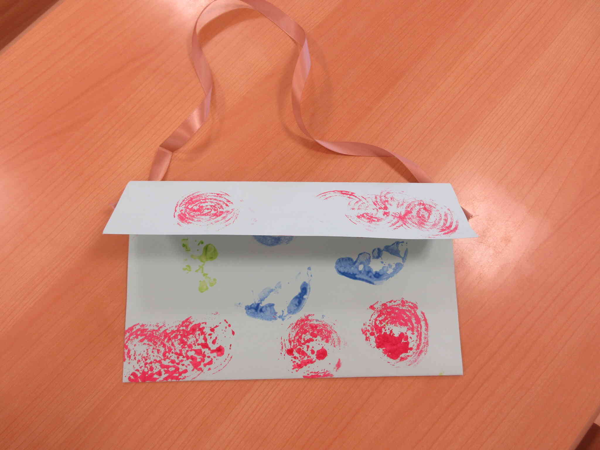 かわいい野菜スタンプバックができました！