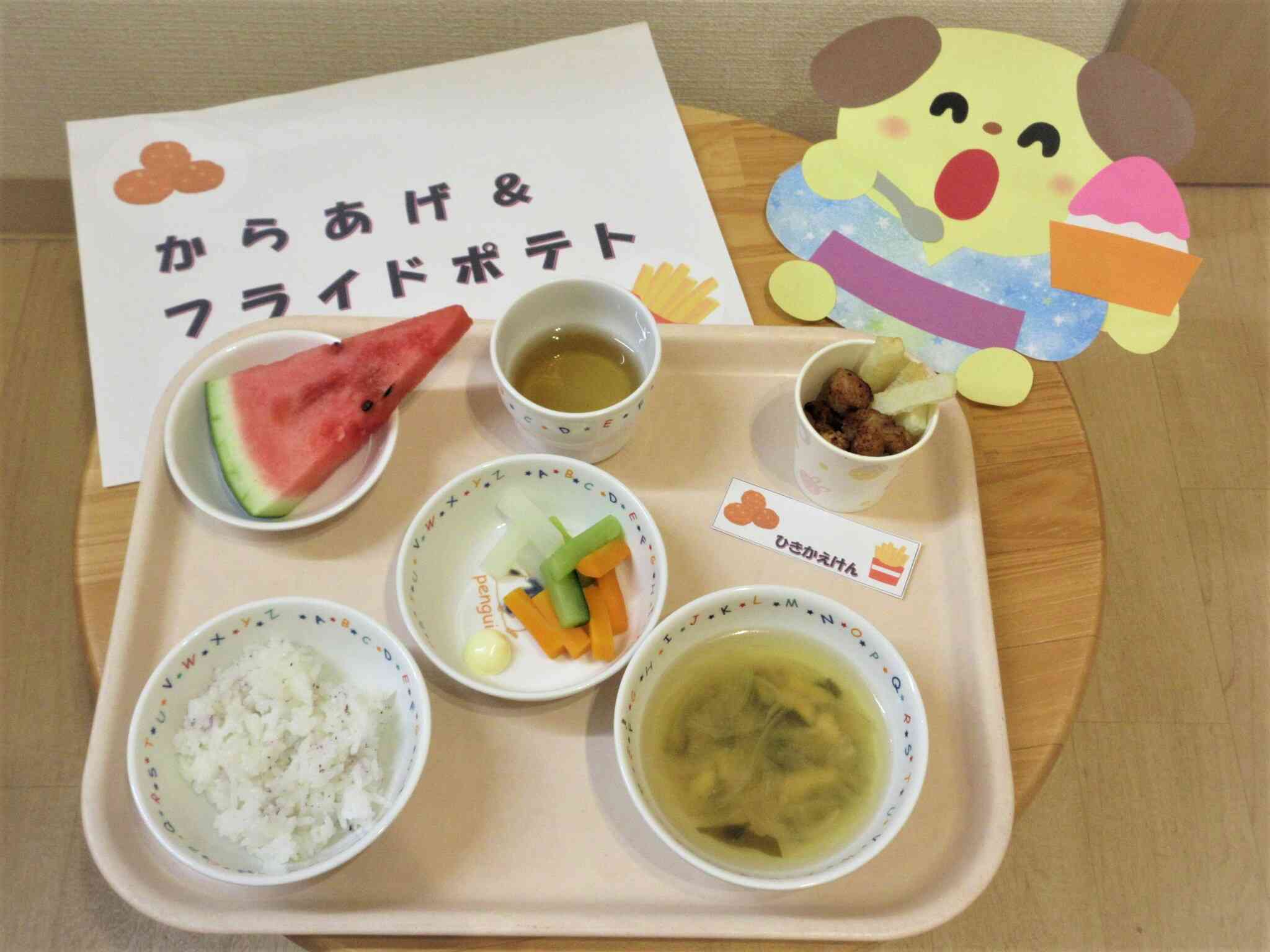 夏祭り献立
