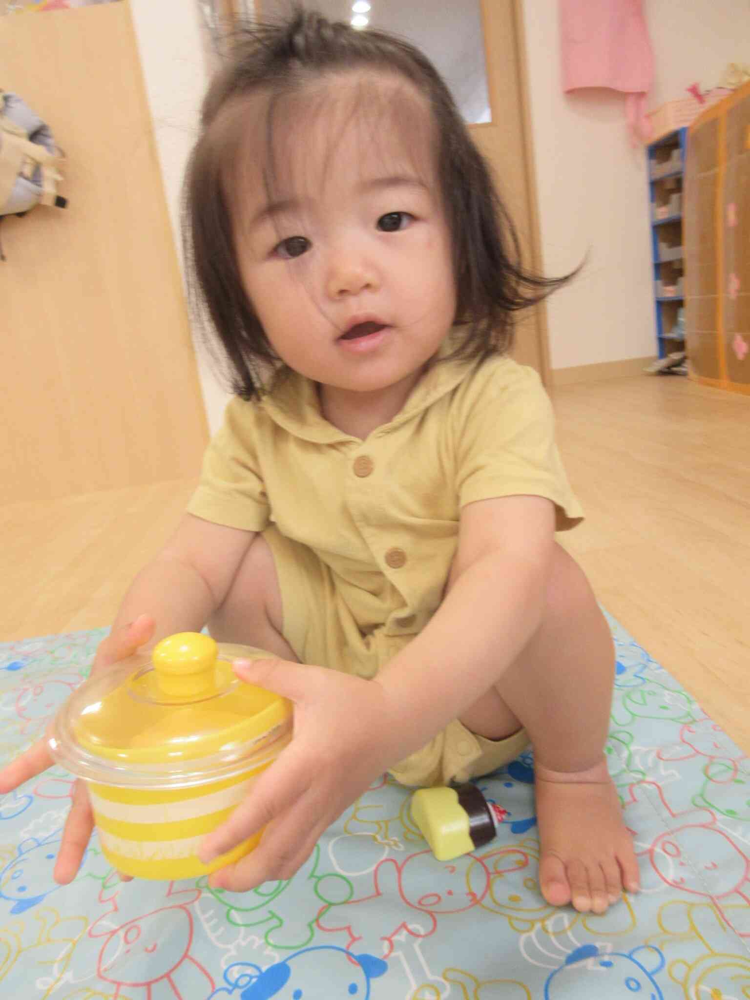 私はおままごとが大好き！