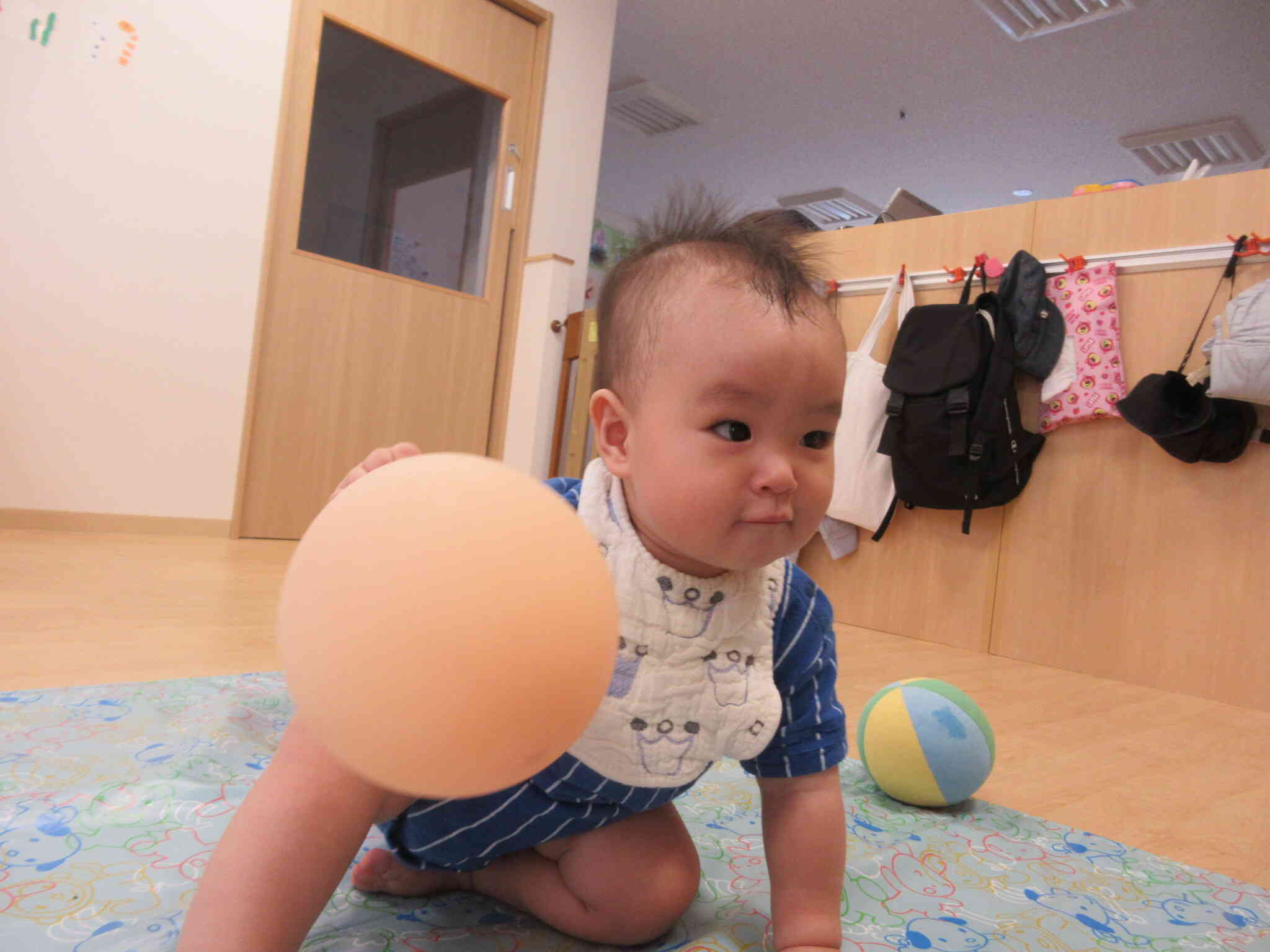 風船遊びも楽しいね！