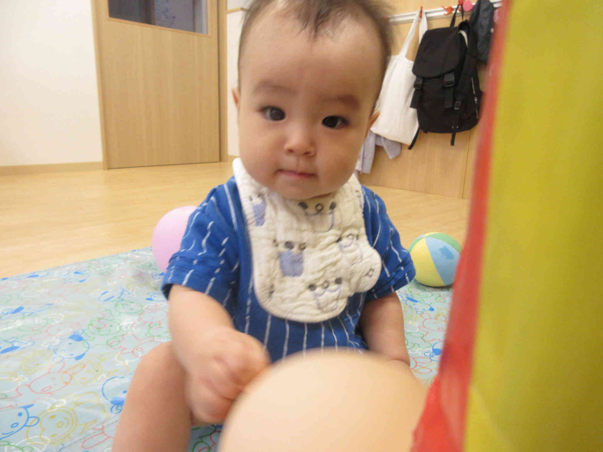 たくさん風船で遊ぼうね