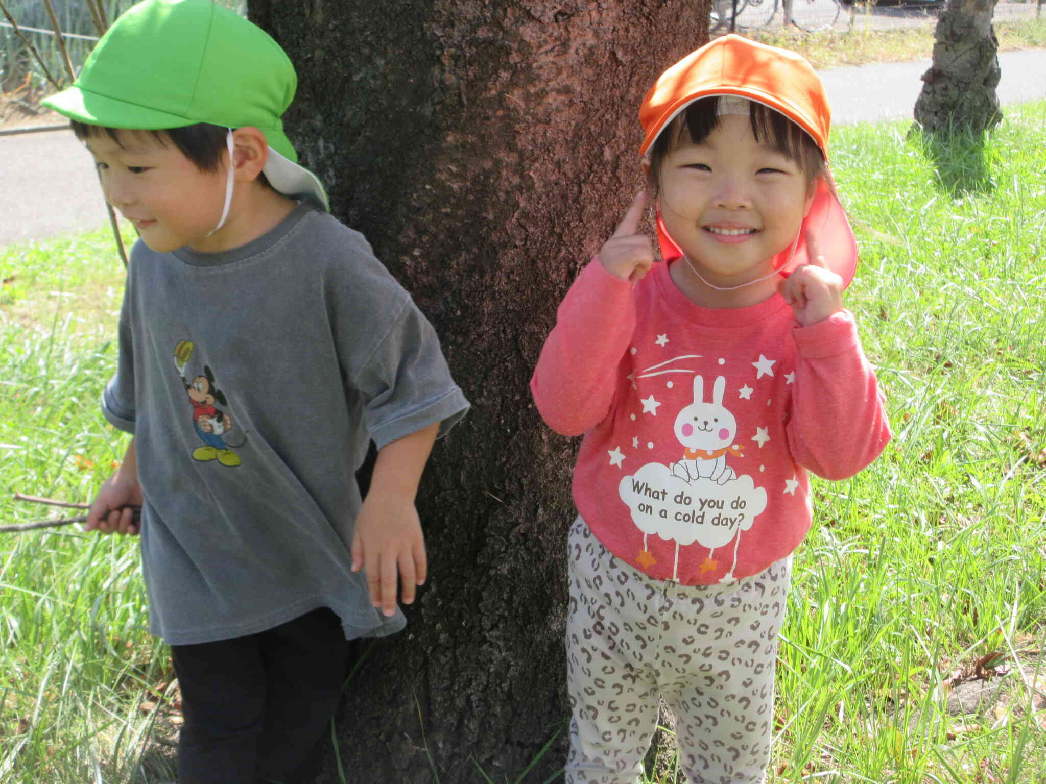 秋の散歩～１，２歳児～