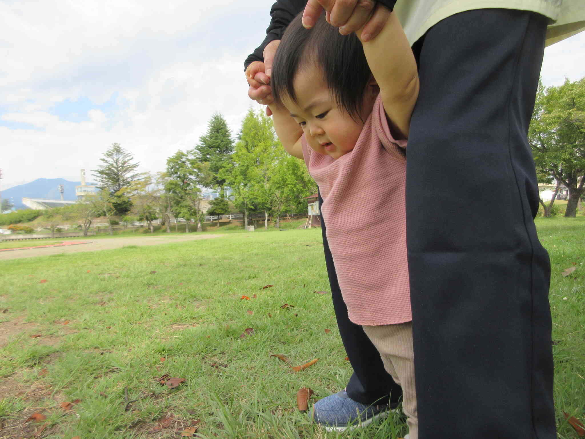 たくさん歩いて楽しいね