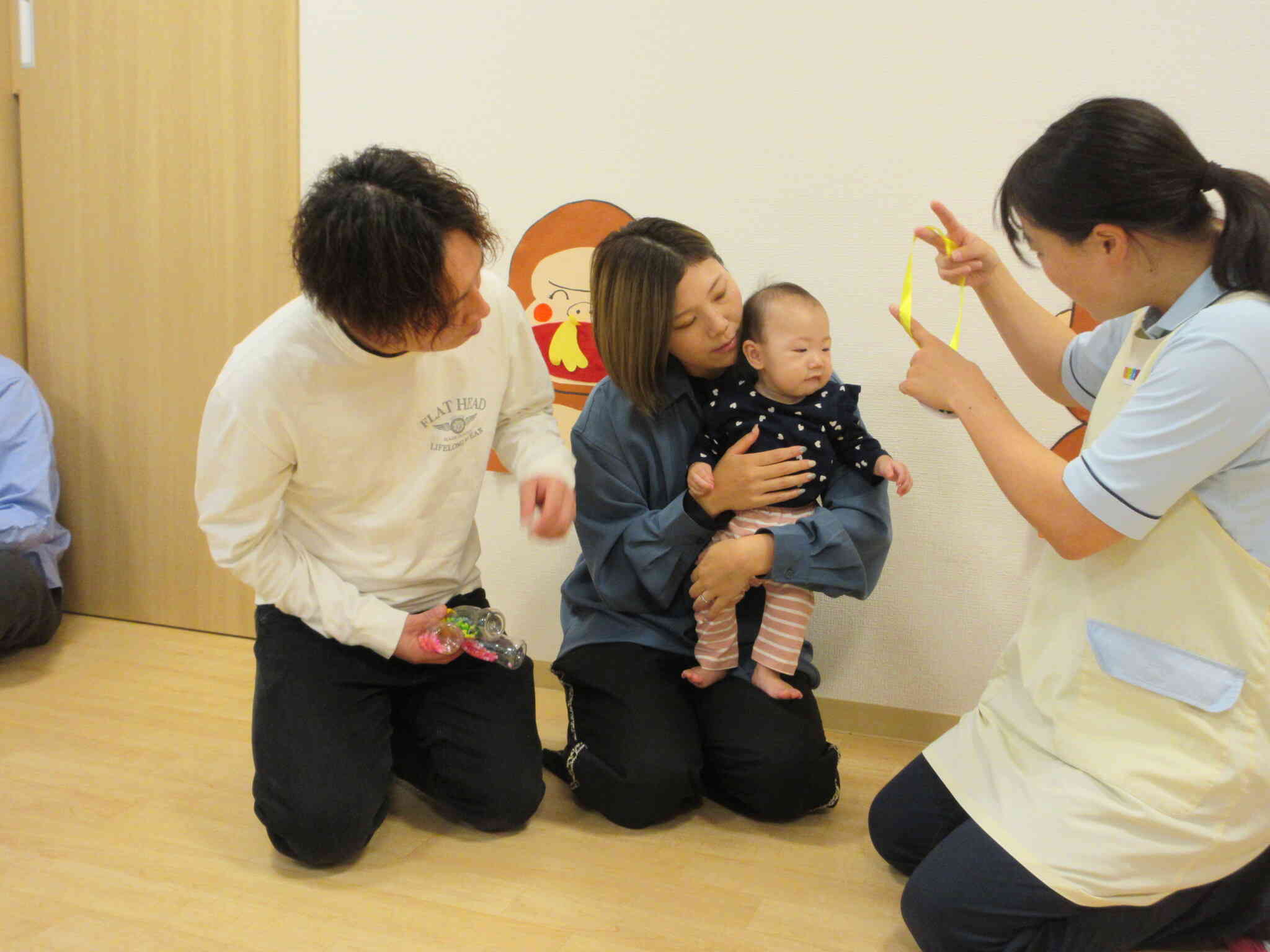 最後は「楽しかったね！」メダルのプレゼント