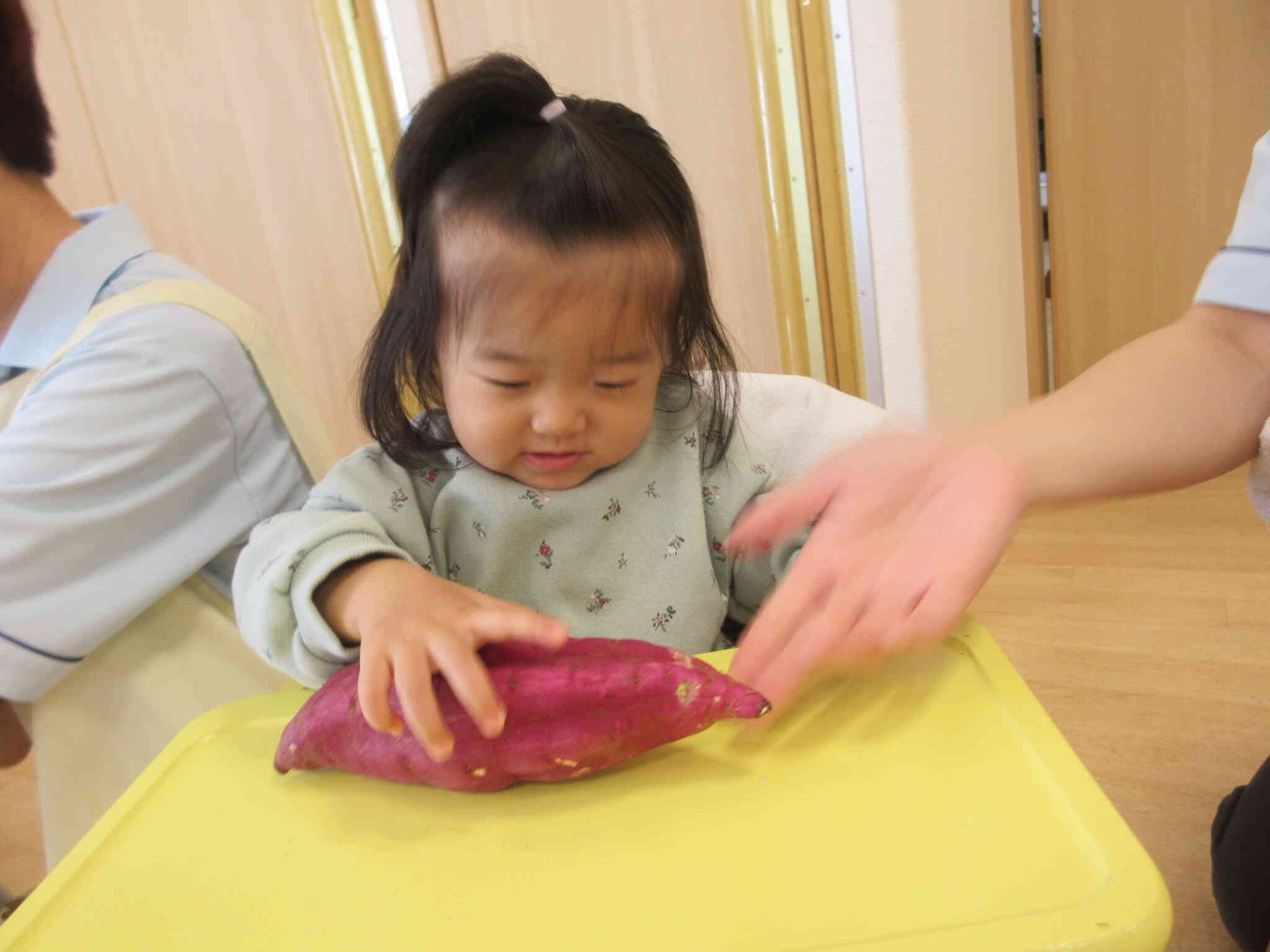 おおきいさつまいもだね！