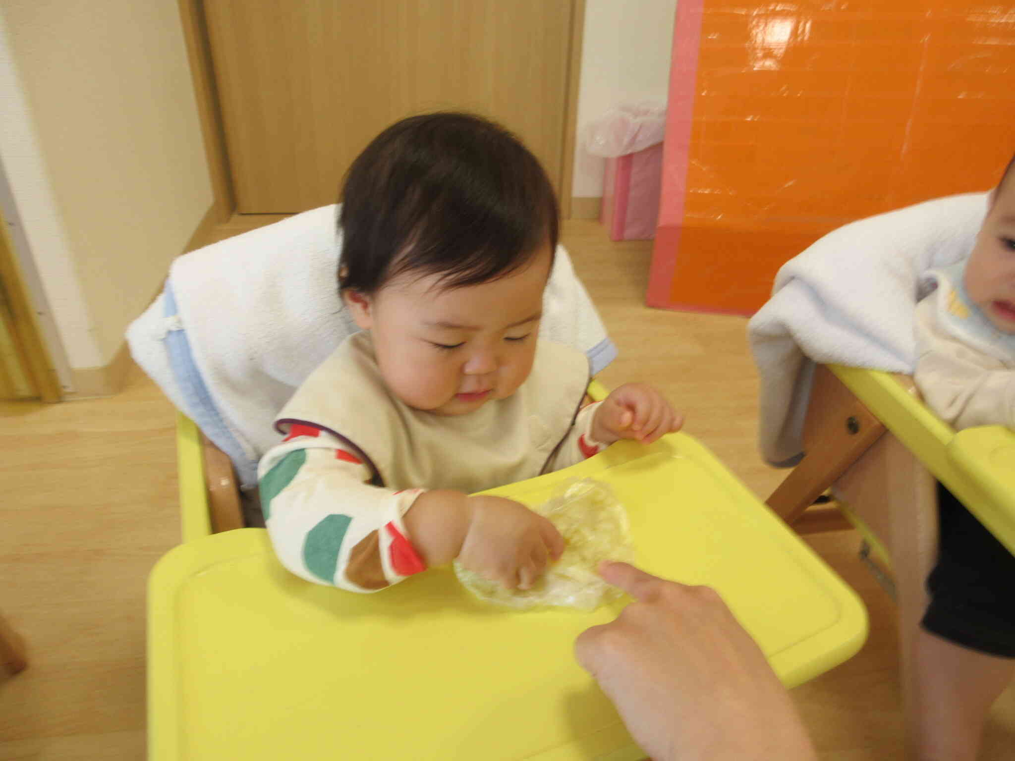 わー、やわらかいね！