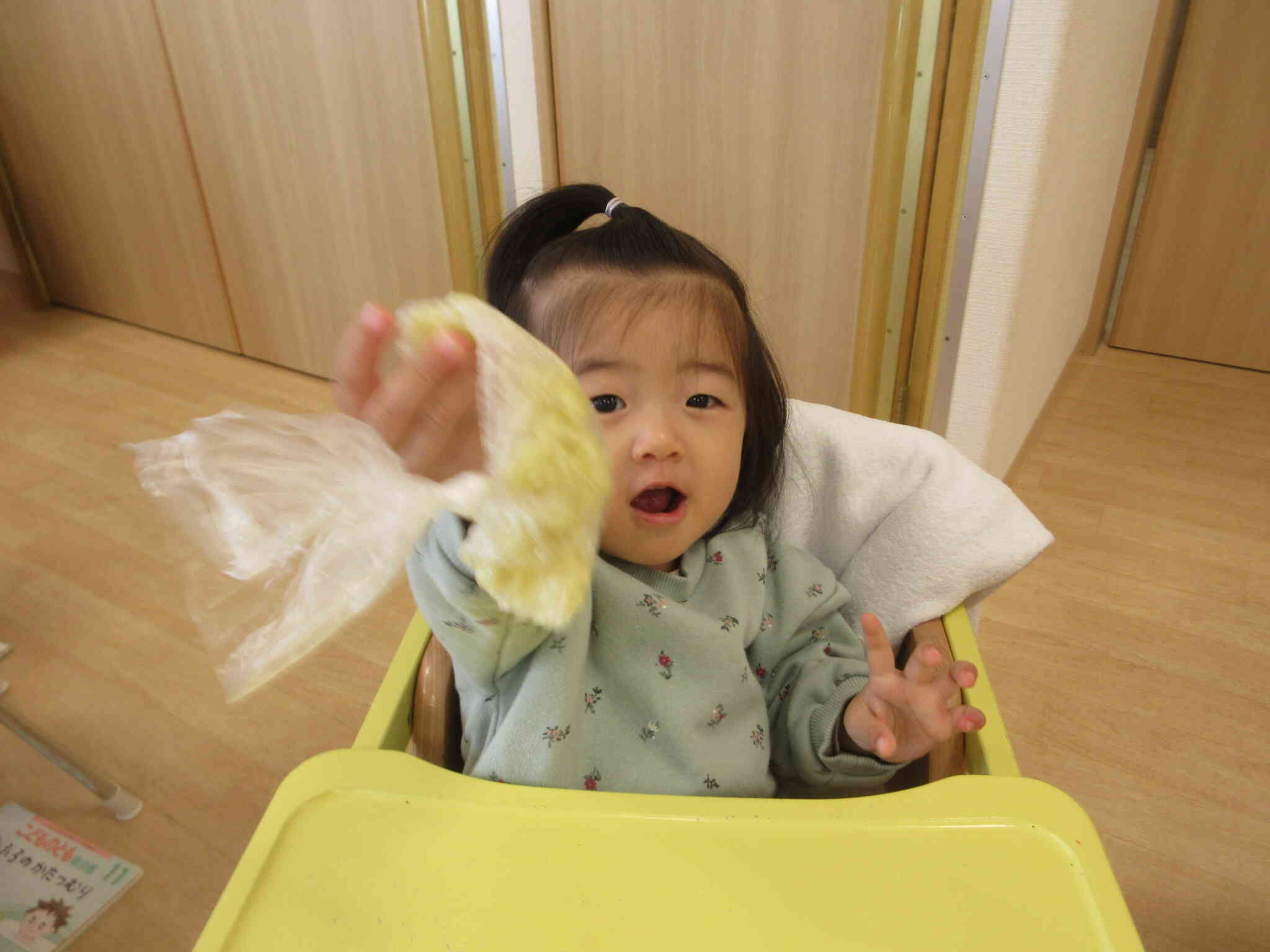 食育～スイートポテトを作ろう～　０歳児