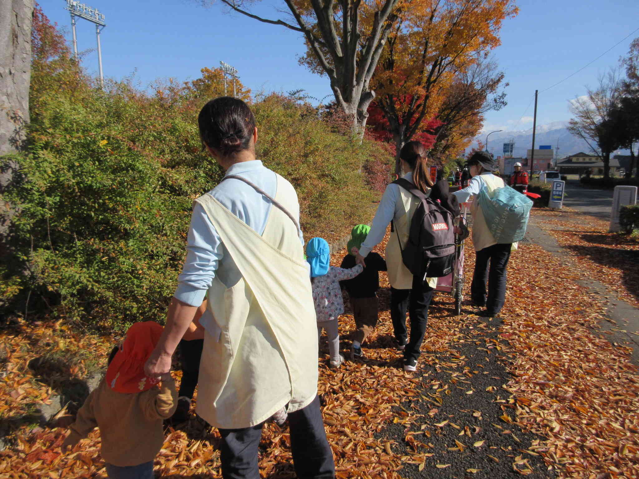みんなでお散歩！