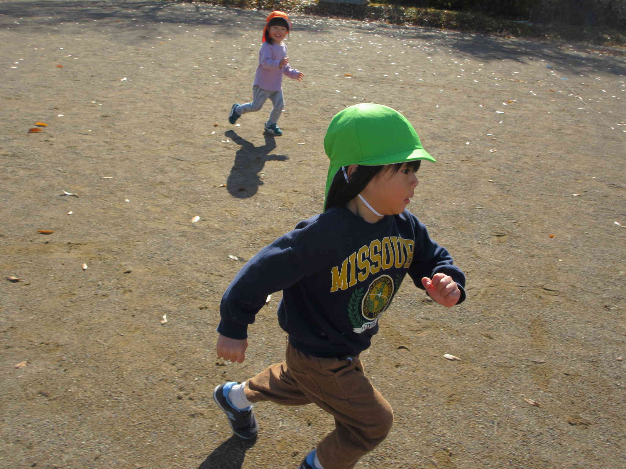 よーい・・・どん！！